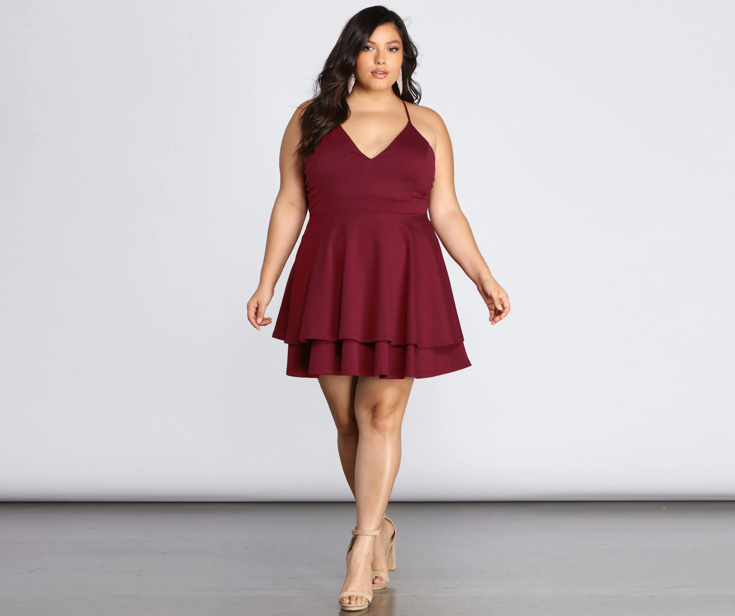 Plus Late Stylish Night Fantasy Dress
