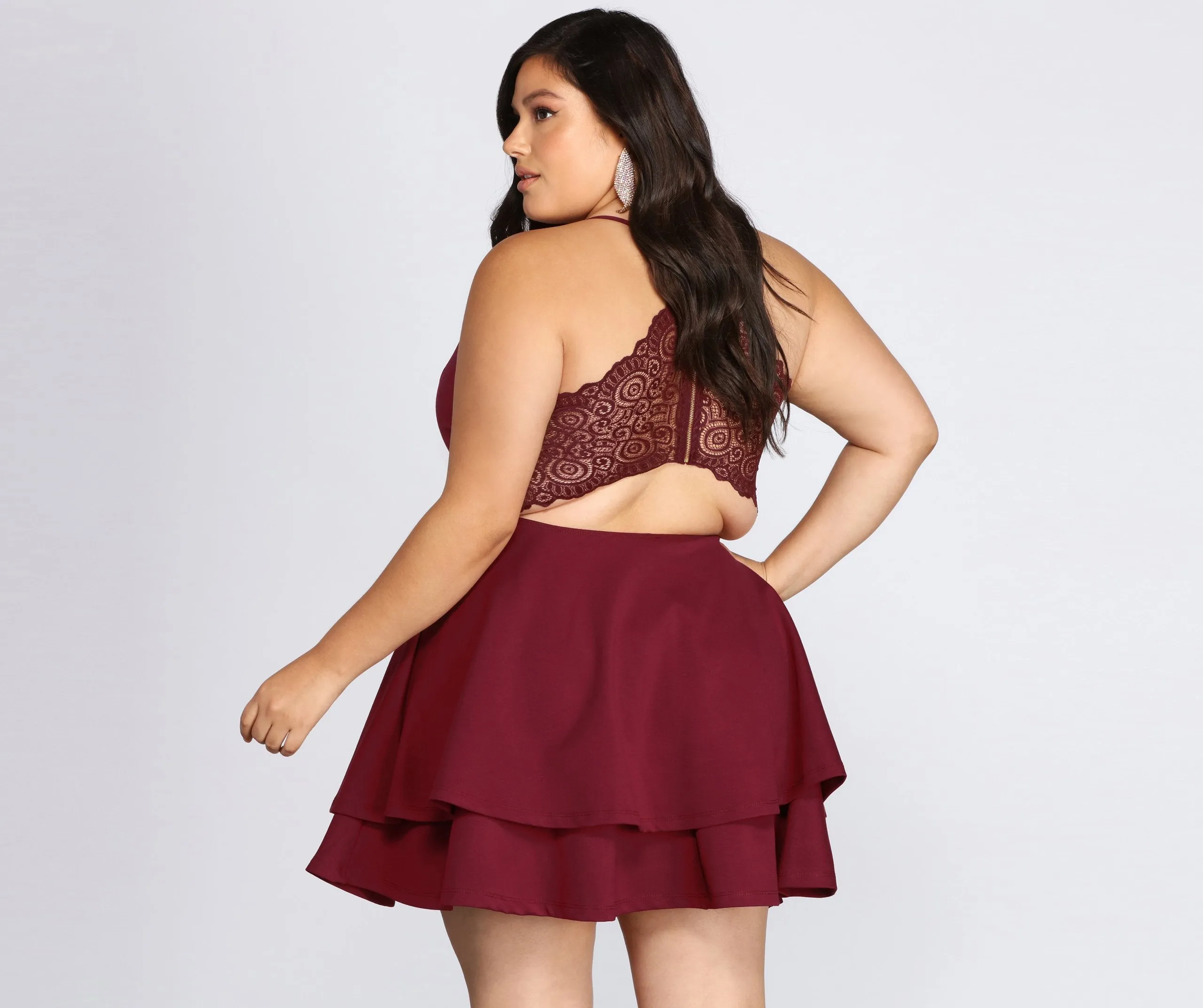 Plus Late Stylish Night Fantasy Dress