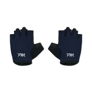 PM Short Finger Glove - Navy / White