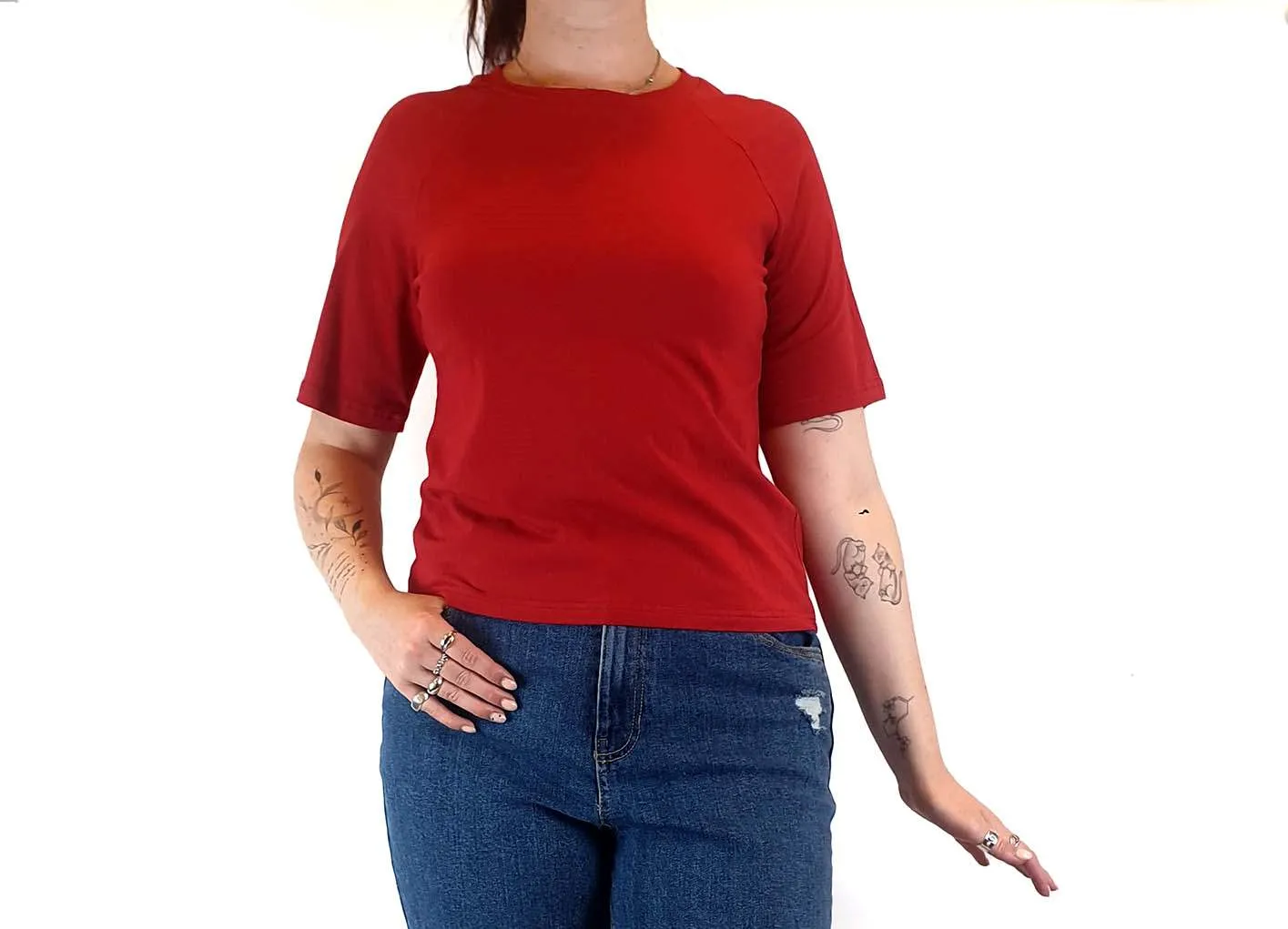 Princess Highway red tee shirt size 12