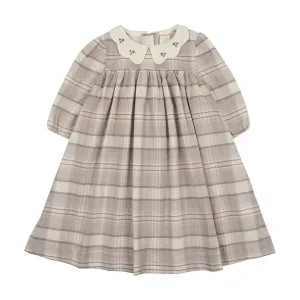 PRINTED DRESS THREE QUARTER SLEEVE