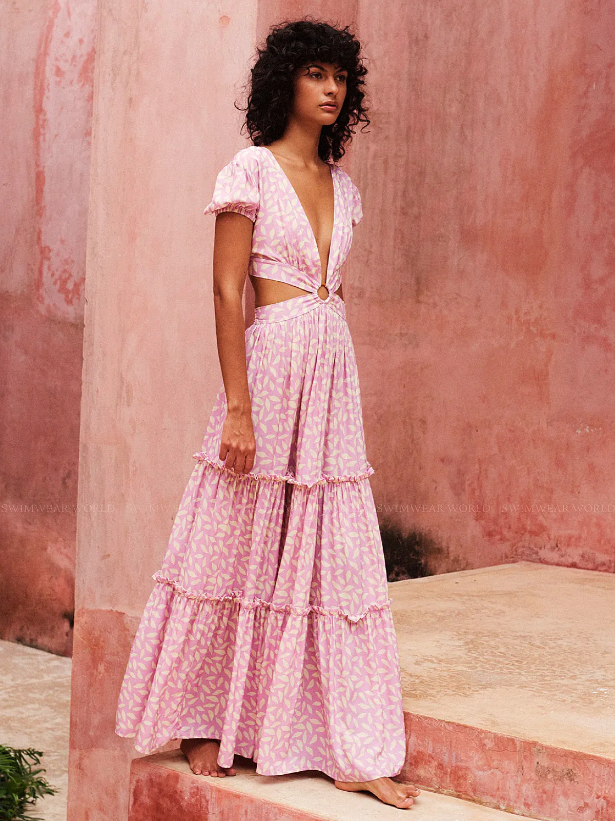 Printed Hoop Dress ::RET
