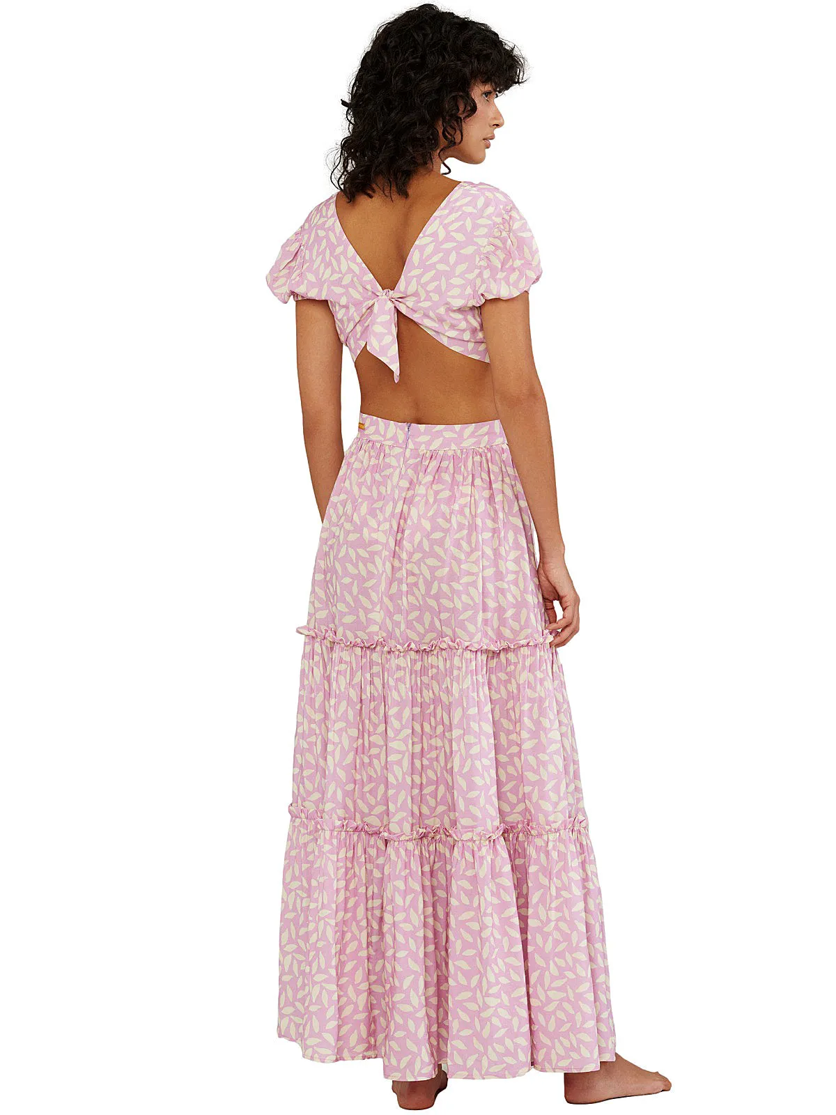 Printed Hoop Dress ::RET