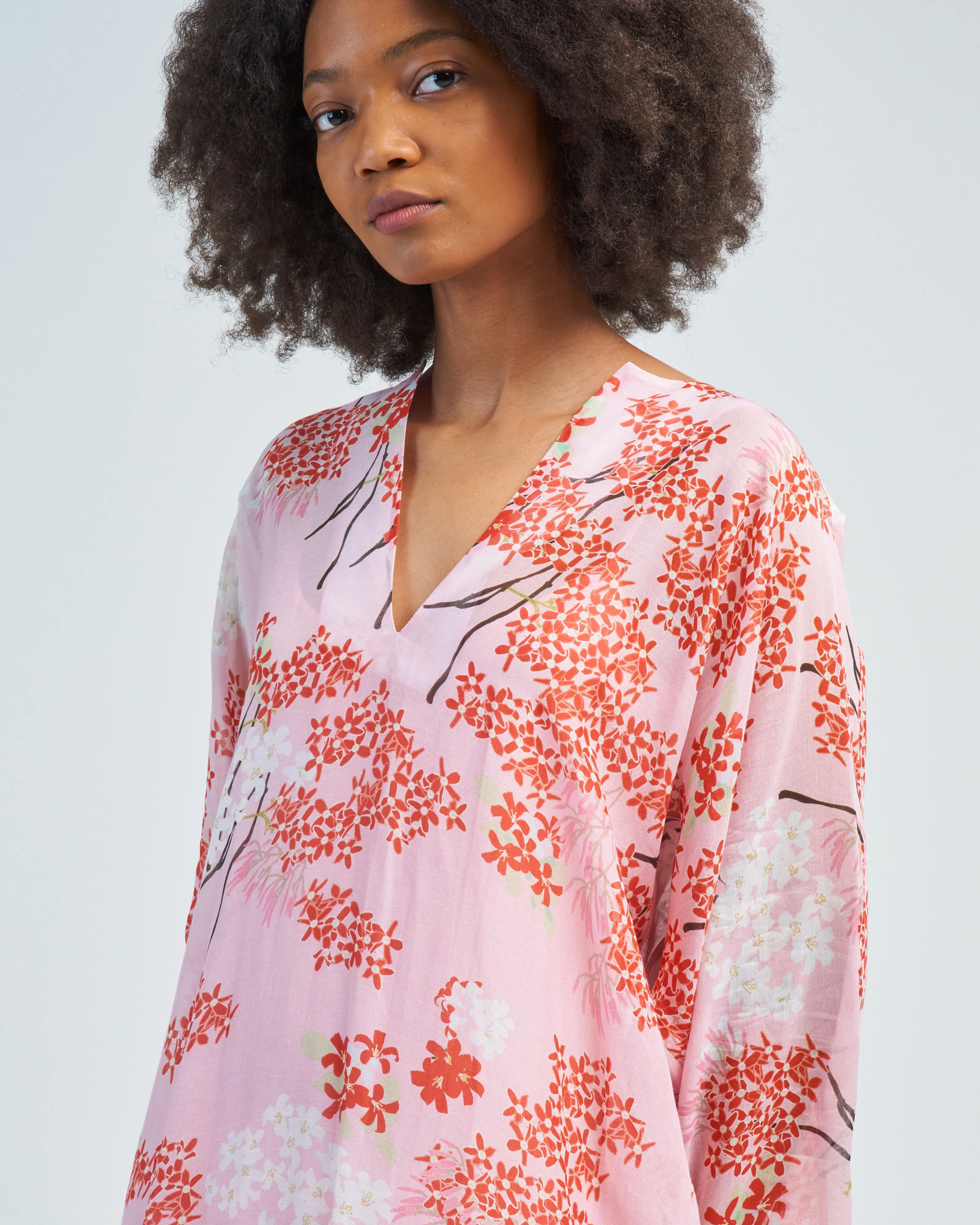 printed kaftan