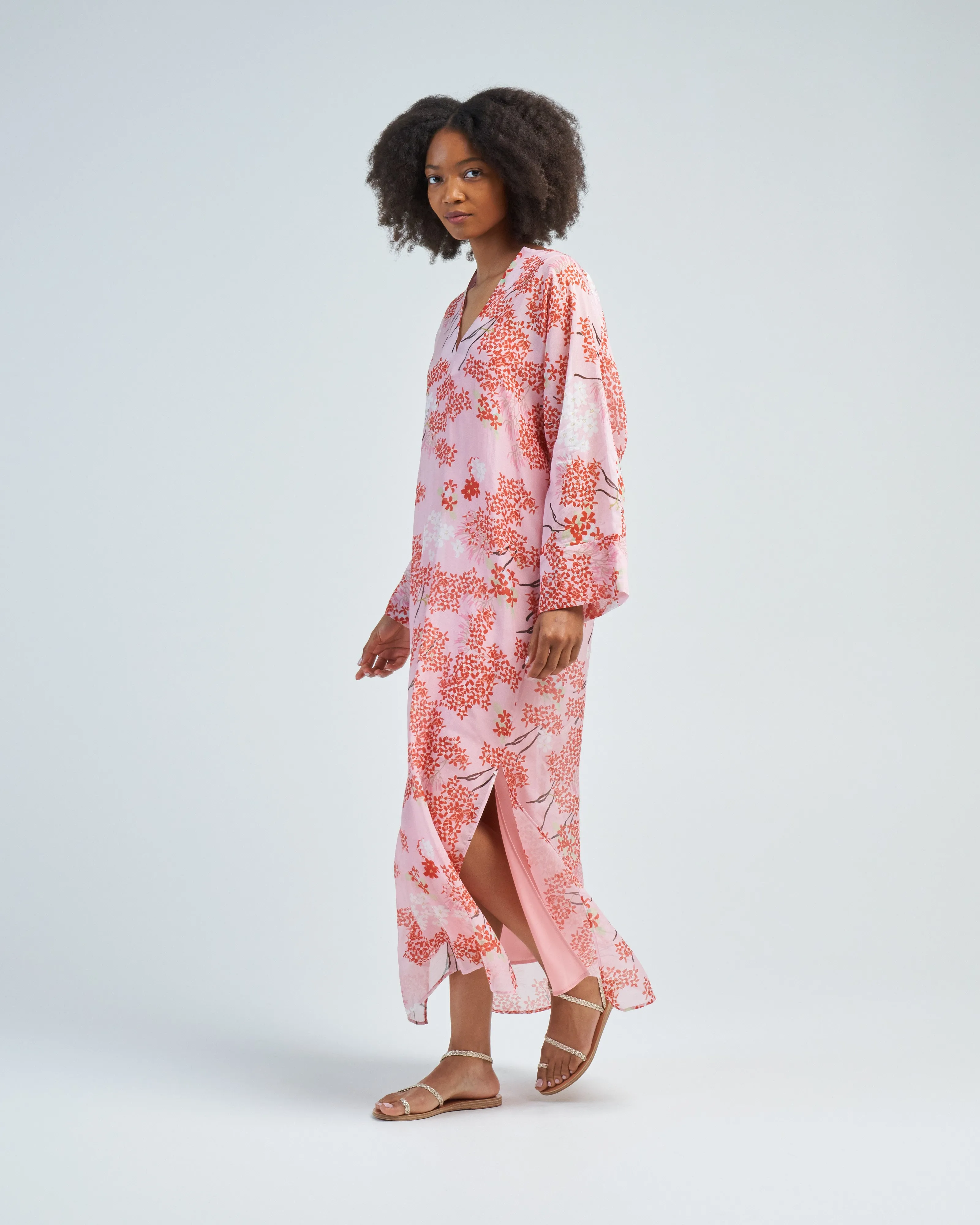 printed kaftan