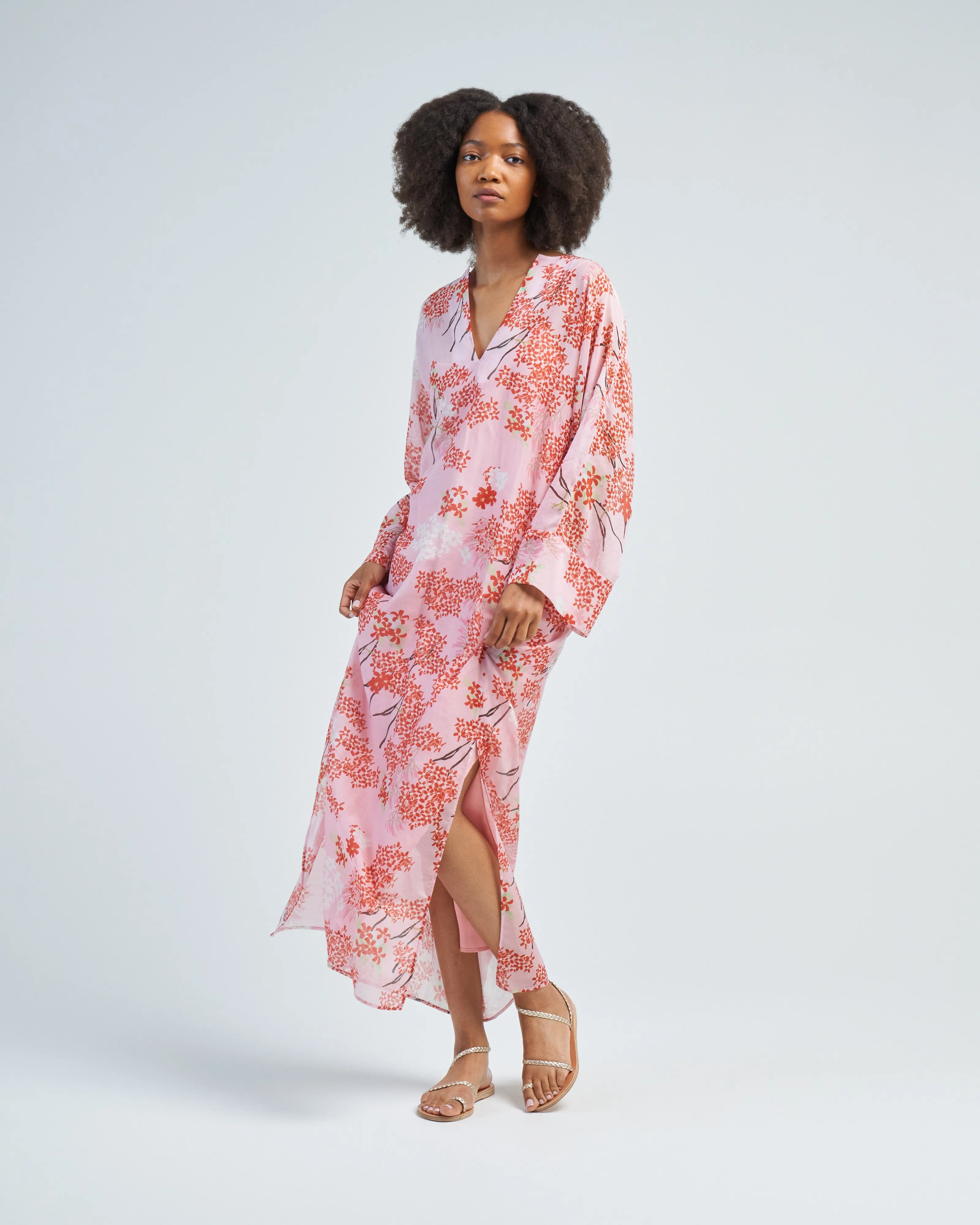 printed kaftan