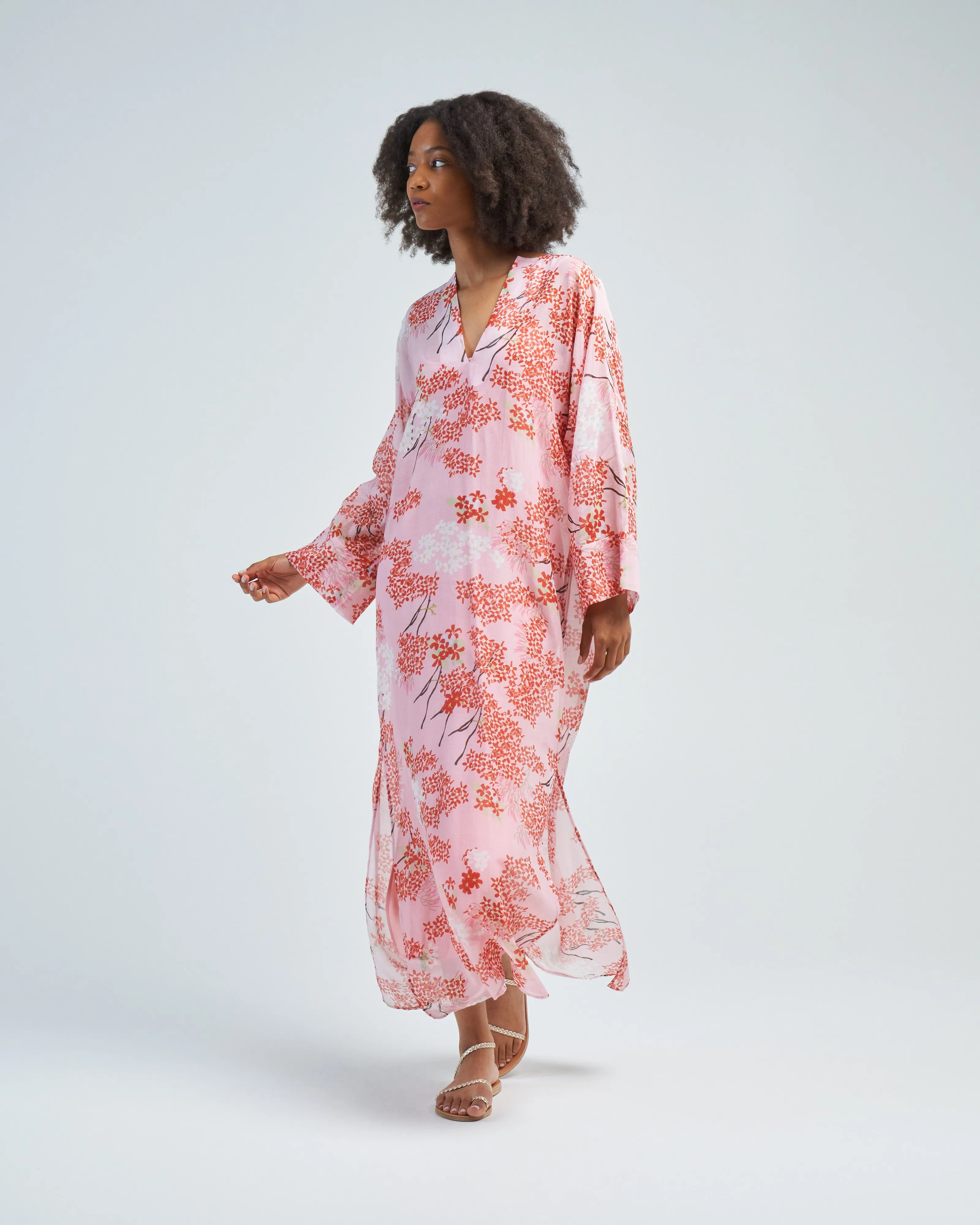 printed kaftan