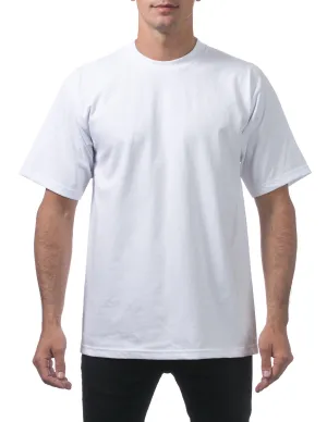 Pro Club Men's Heavyweight Short Sleeve Tee - WHITE