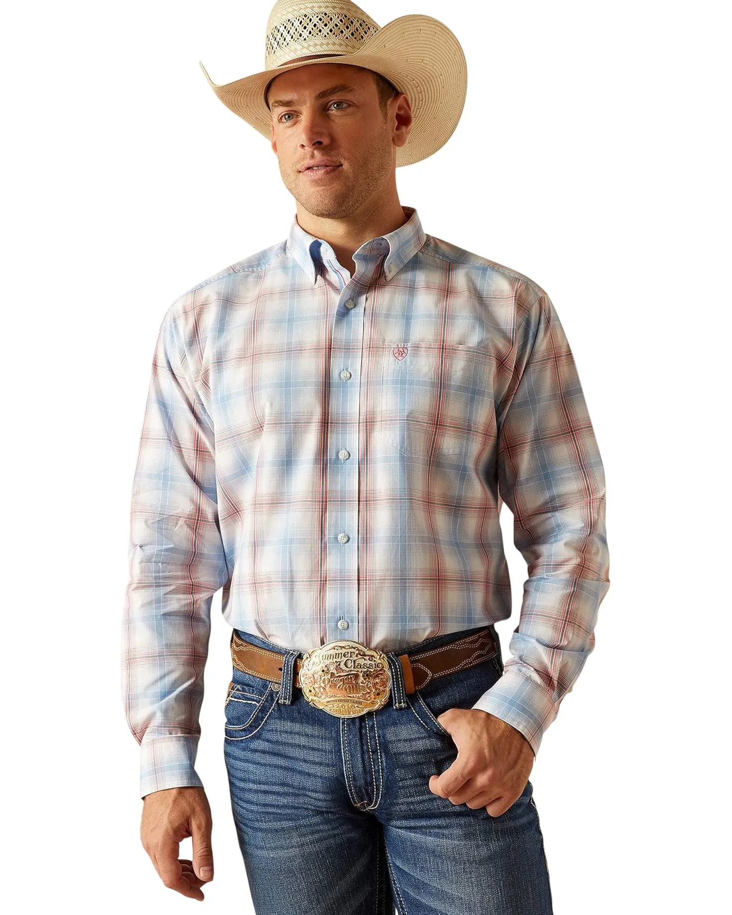 Pro Series Joshua Classic Fit Shirt - Ceramic Teal - 10051469