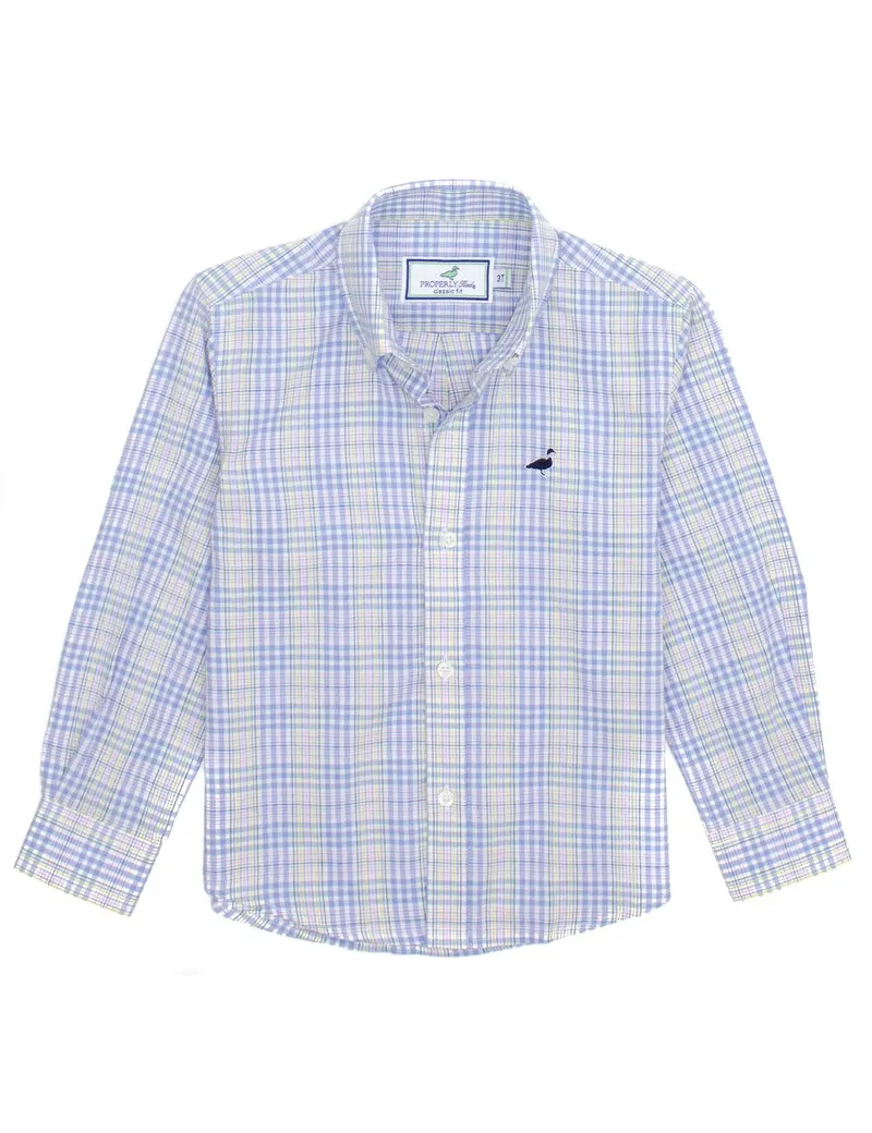 Properly Tied Boys Seasonal Sportshirt - Gulfport