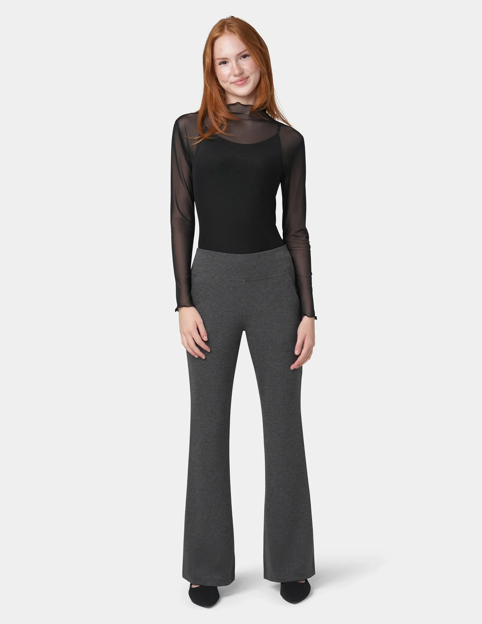Pull-On Flare Pant