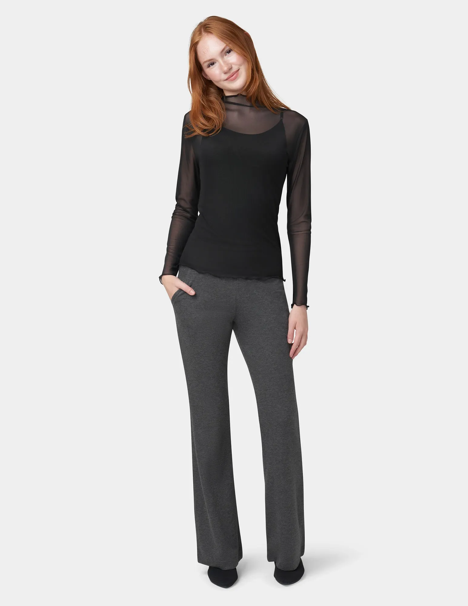 Pull-On Flare Pant