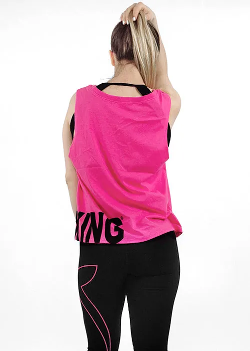 PUMP IT UP CROPPED TANK