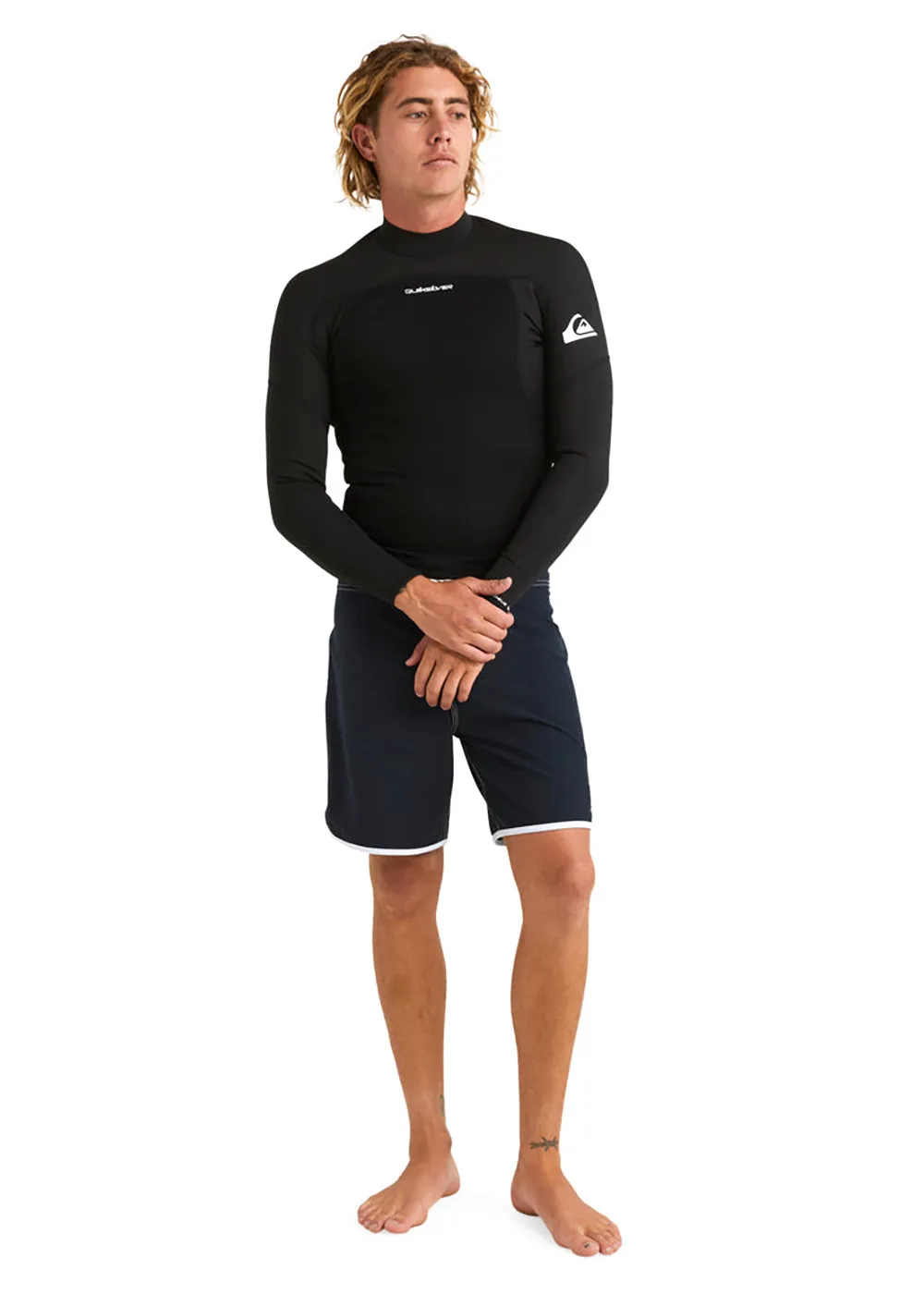 Quiksilver Mens Prologue 1mm LS Wetsuit Jacket