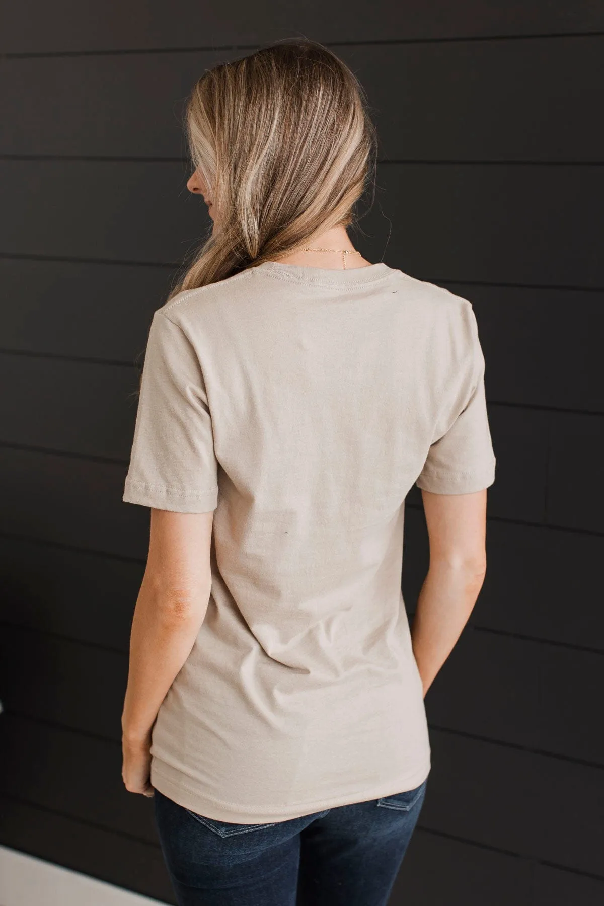 "Country Roads Take Me Home" Graphic Tee- Tan