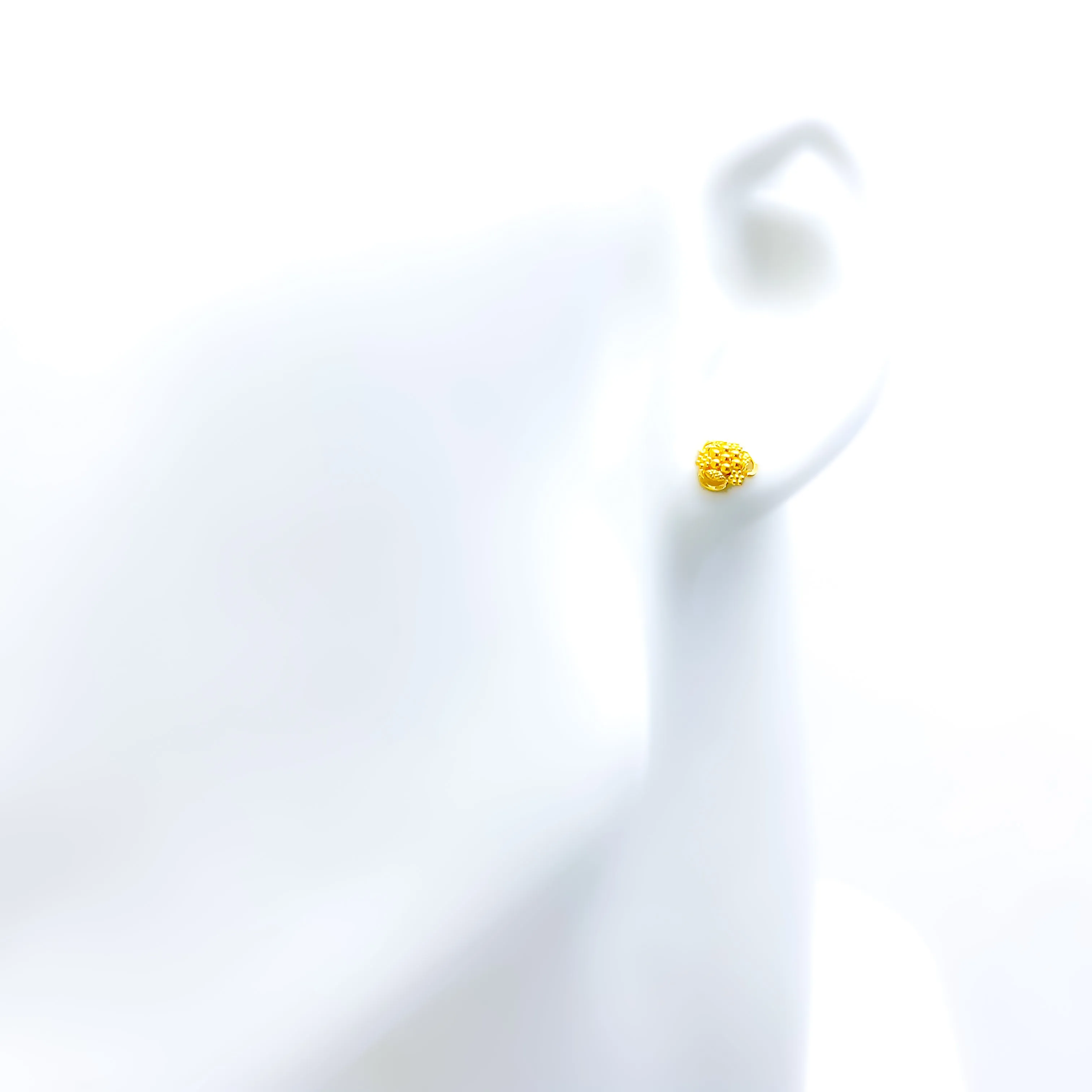 Refined Glamorous 22k Gold Baby Earrings