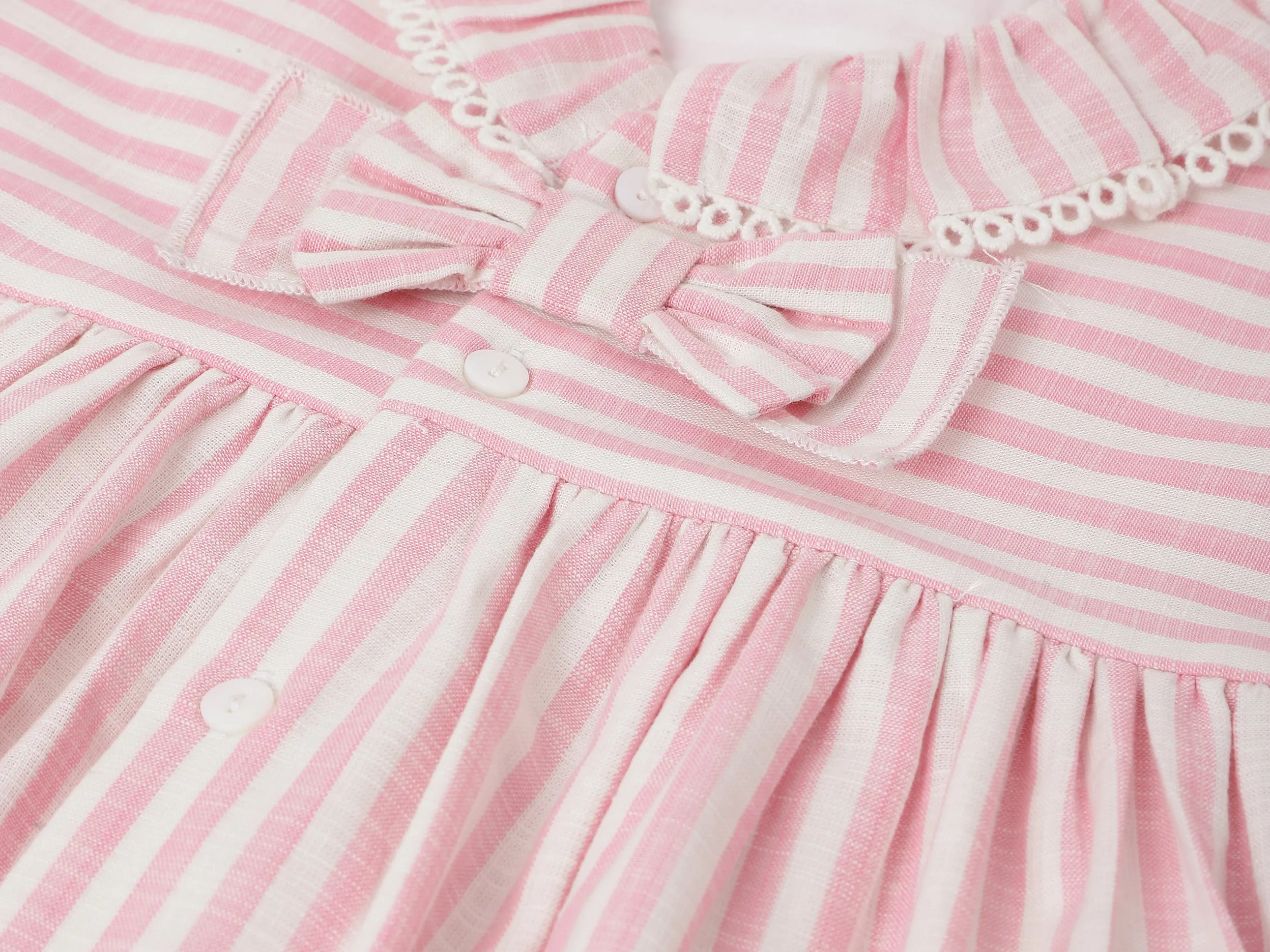 Regular Fit Round Neck Striped Tops