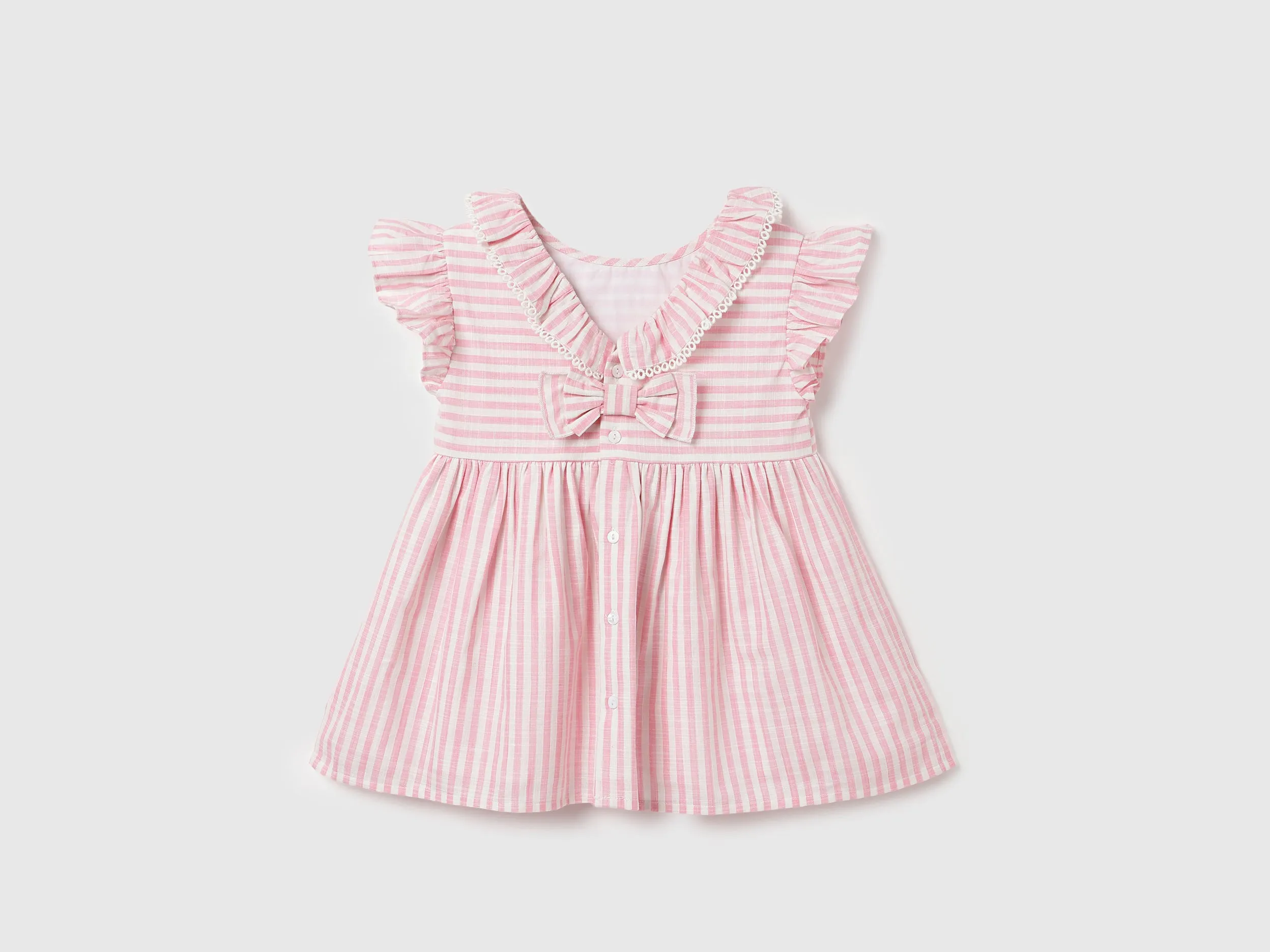 Regular Fit Round Neck Striped Tops