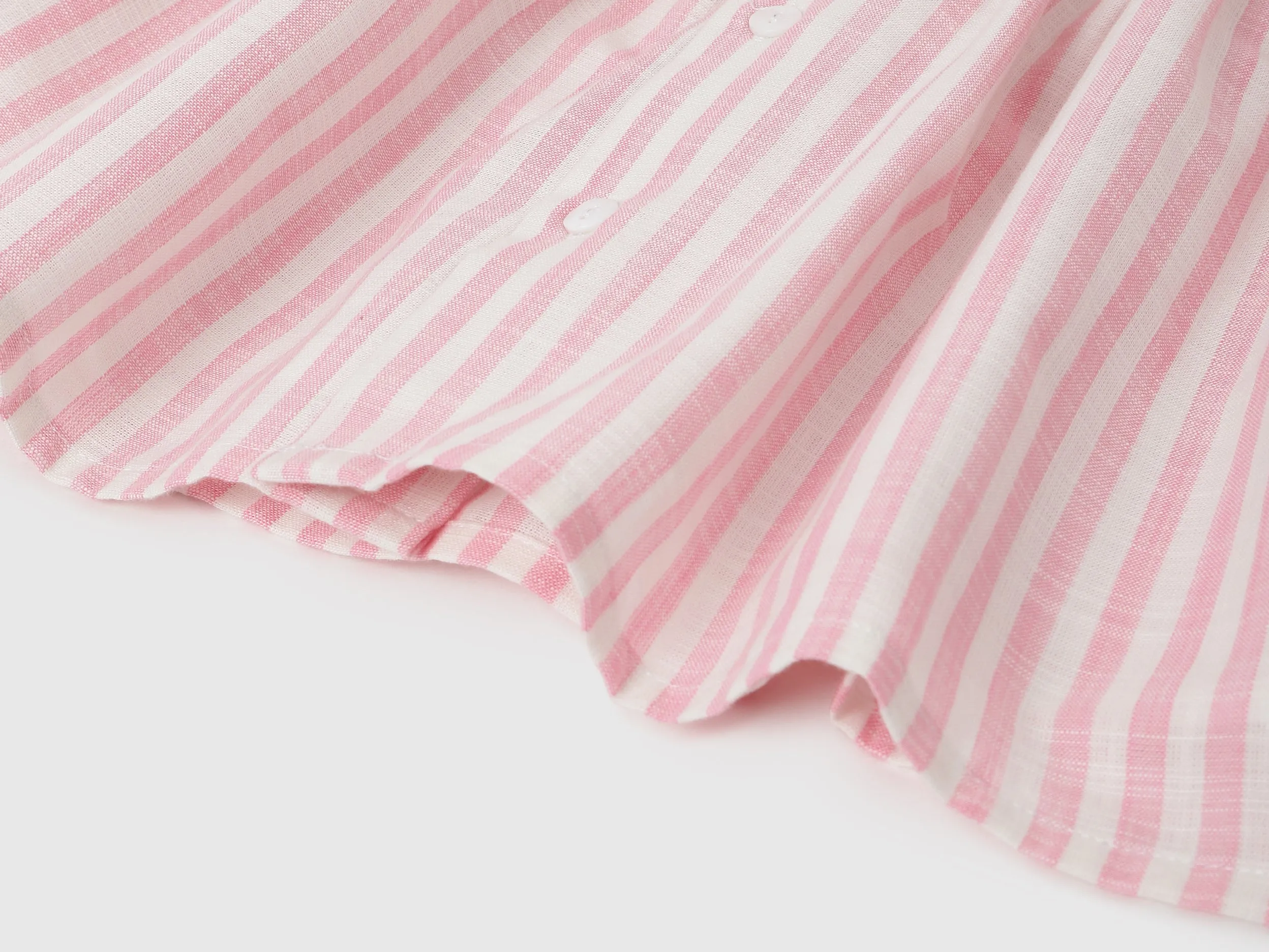 Regular Fit Round Neck Striped Tops
