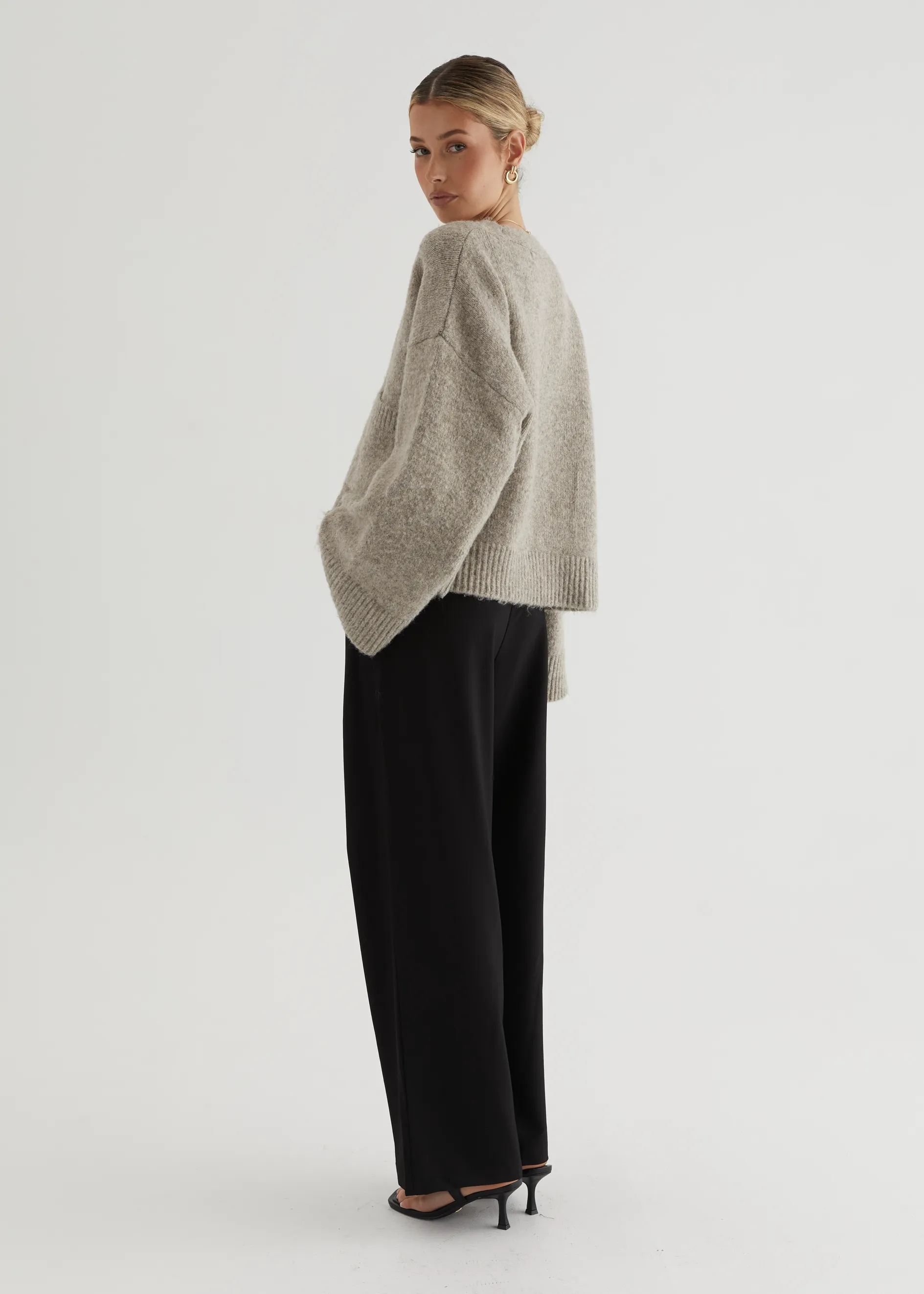Reyna Sweater - Mushroom