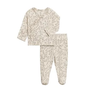Riley Kimono Wrap Top and Pant Set