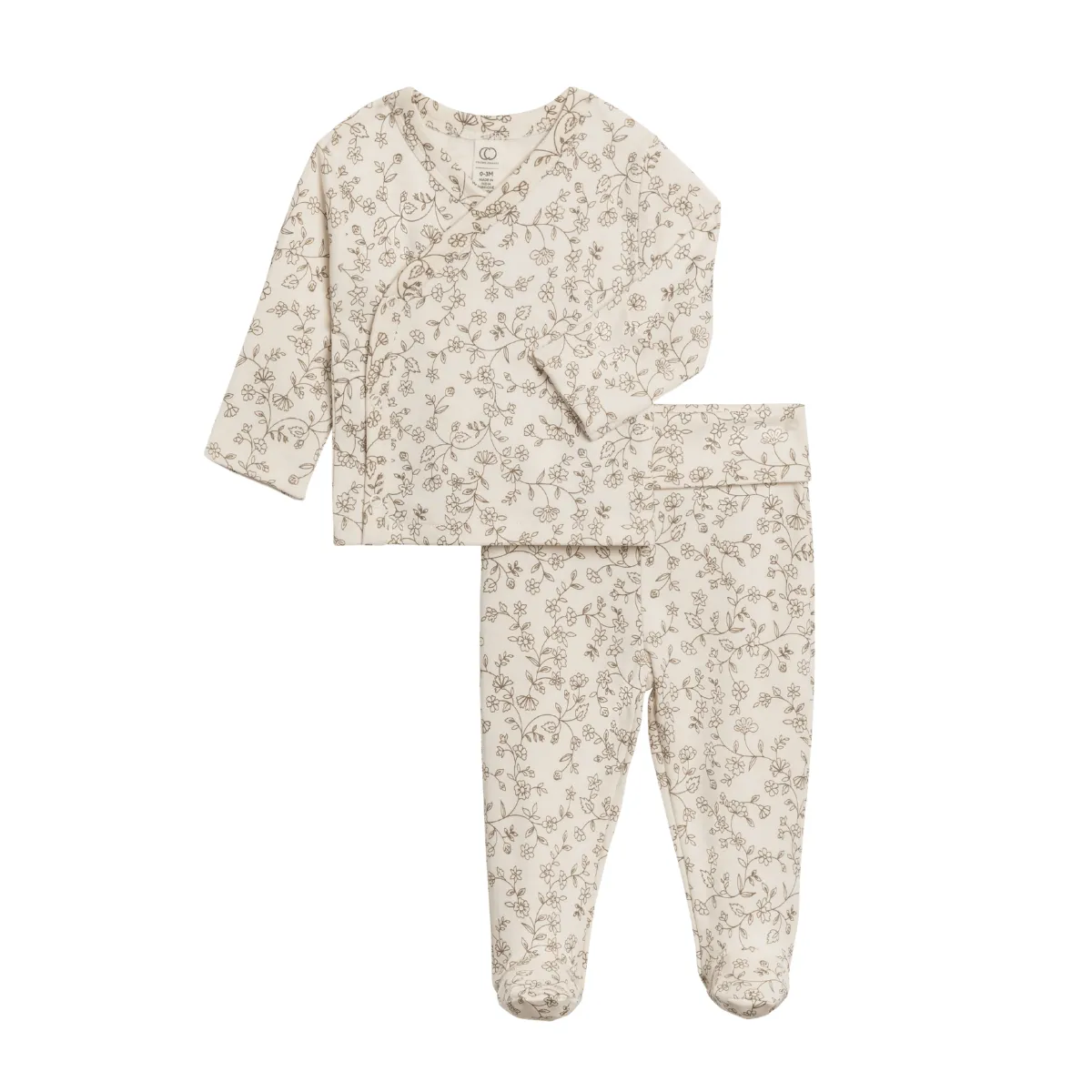 Riley Kimono Wrap Top and Pant Set