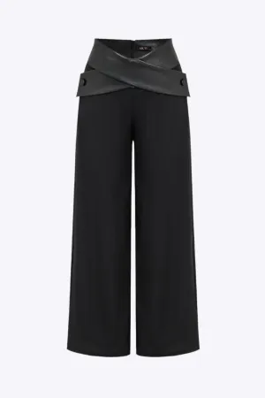 Rivka - Elegant High Waist Woman's Trousers