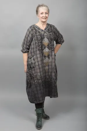Rococo Blue Moon Dress Printed