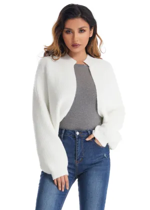 Roffe Rib Knit Shrug