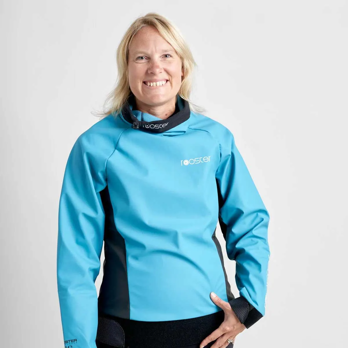Rooster Womens Pro Lite Aquafleece Top - Teal