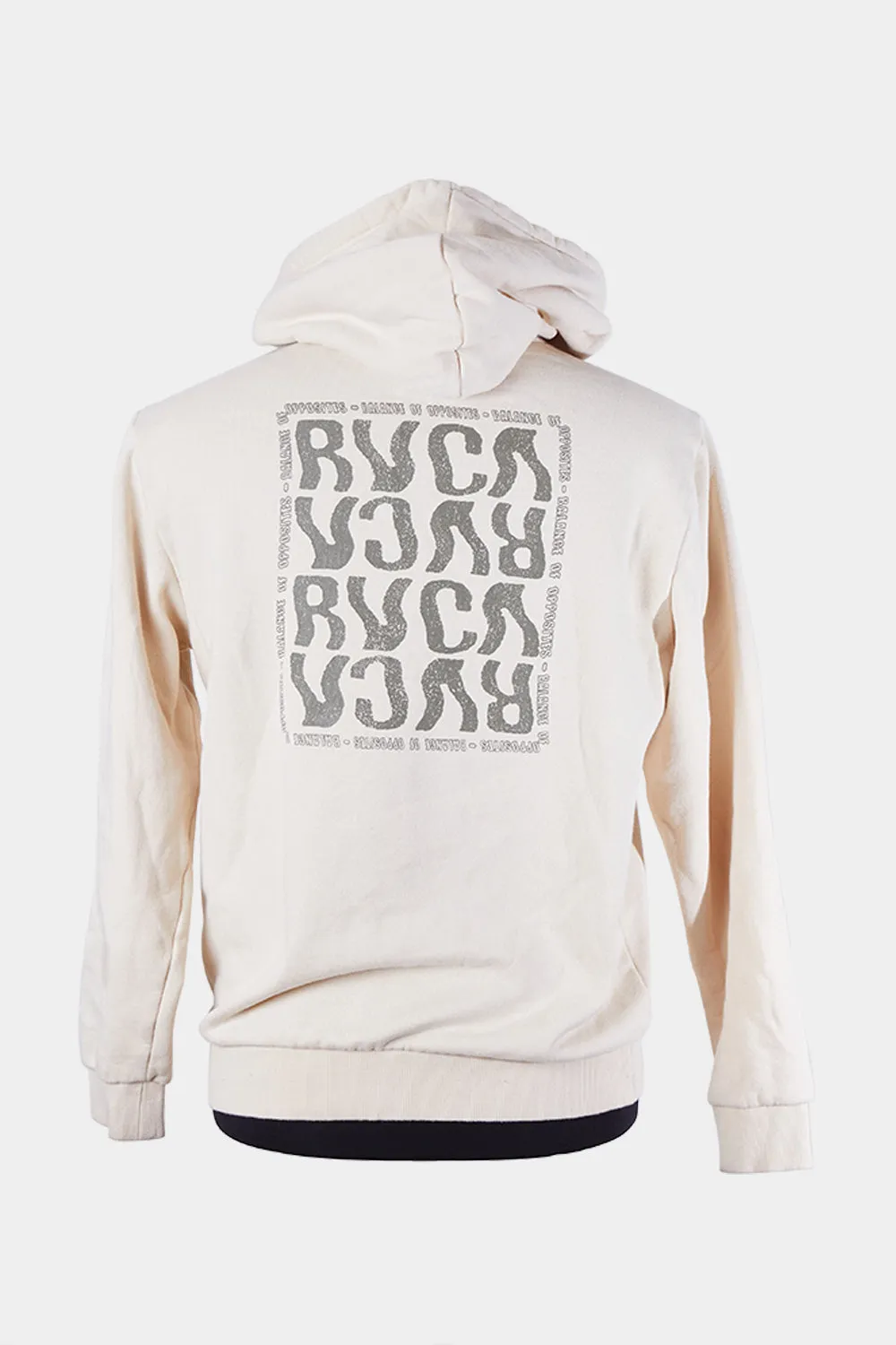 RVCA Beige Hooded Sweater
