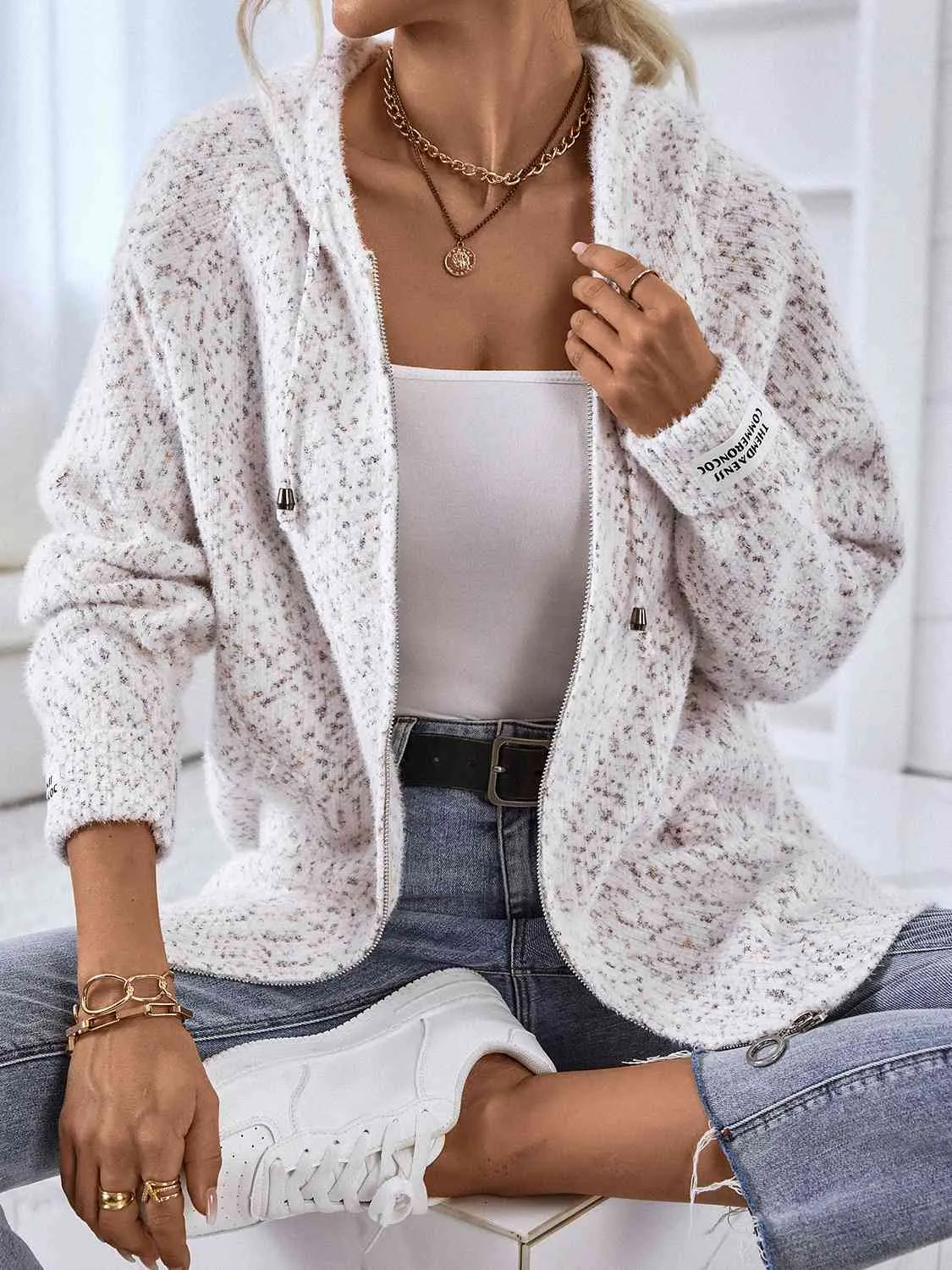 Sandra | Zip-Up Hoodie Sweater for Women