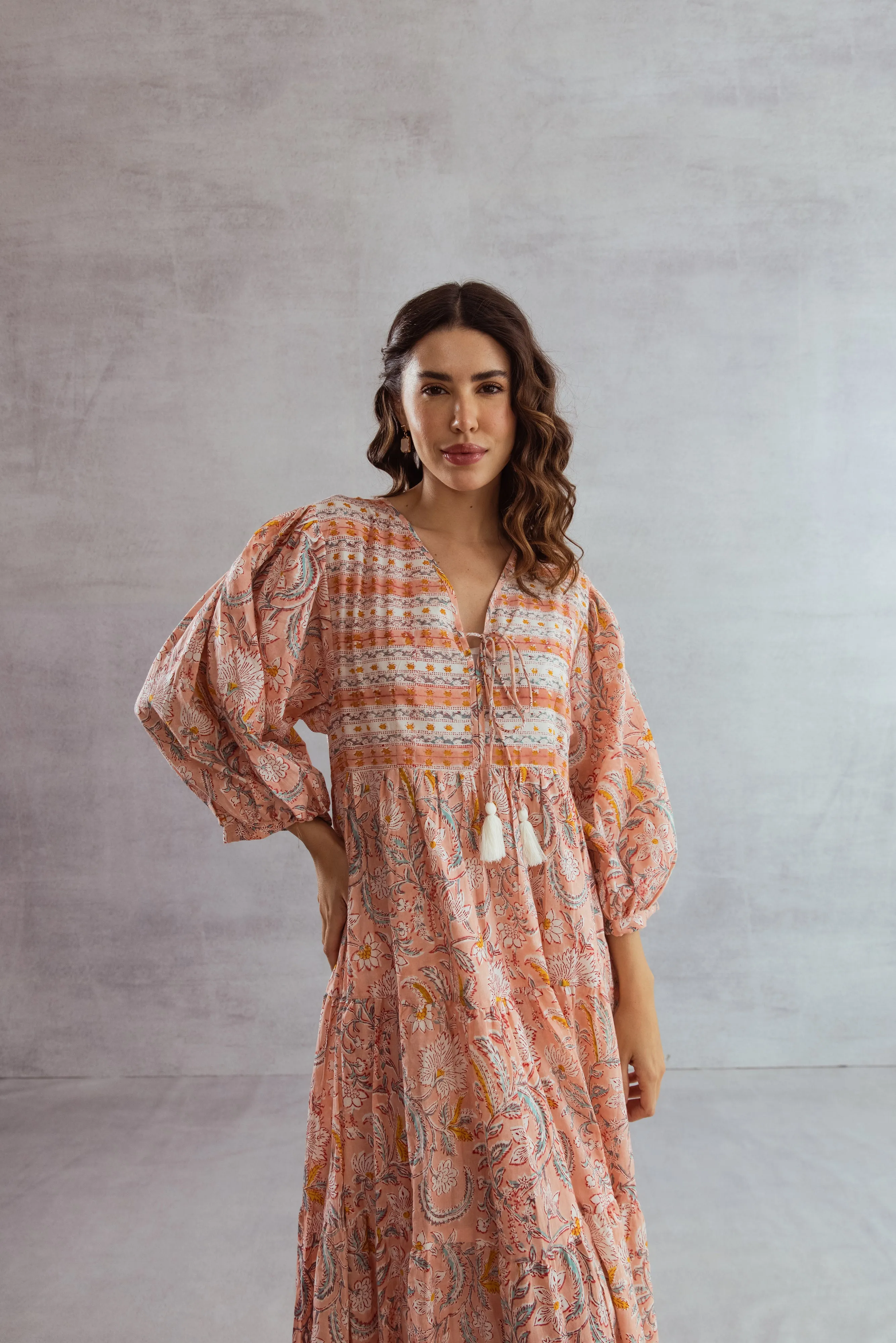 Sarah Tier Ruffle Dress
