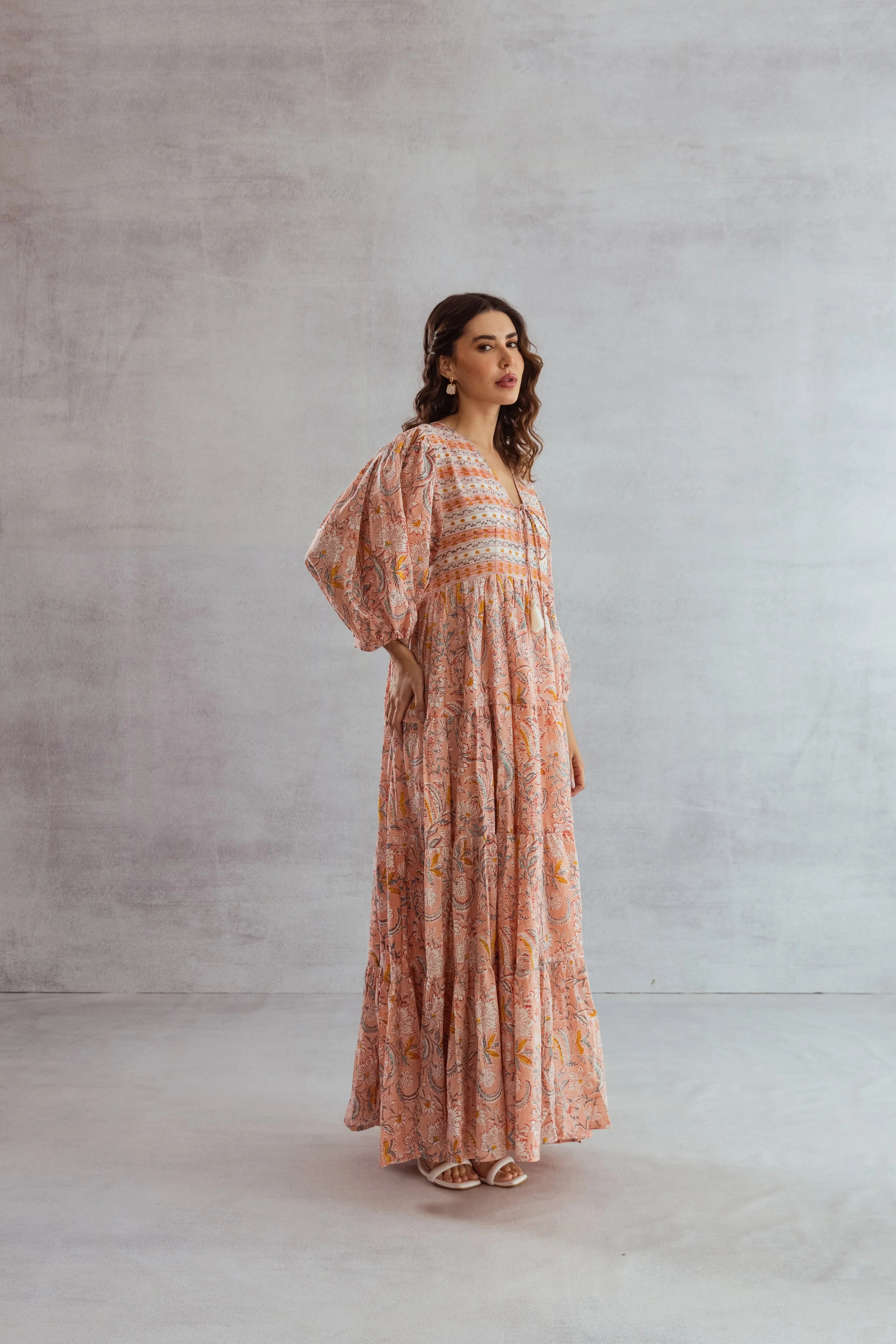 Sarah Tier Ruffle Dress