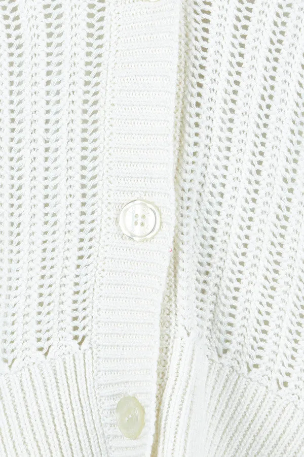 Sasha Lightweight Cardi – Marshmallow