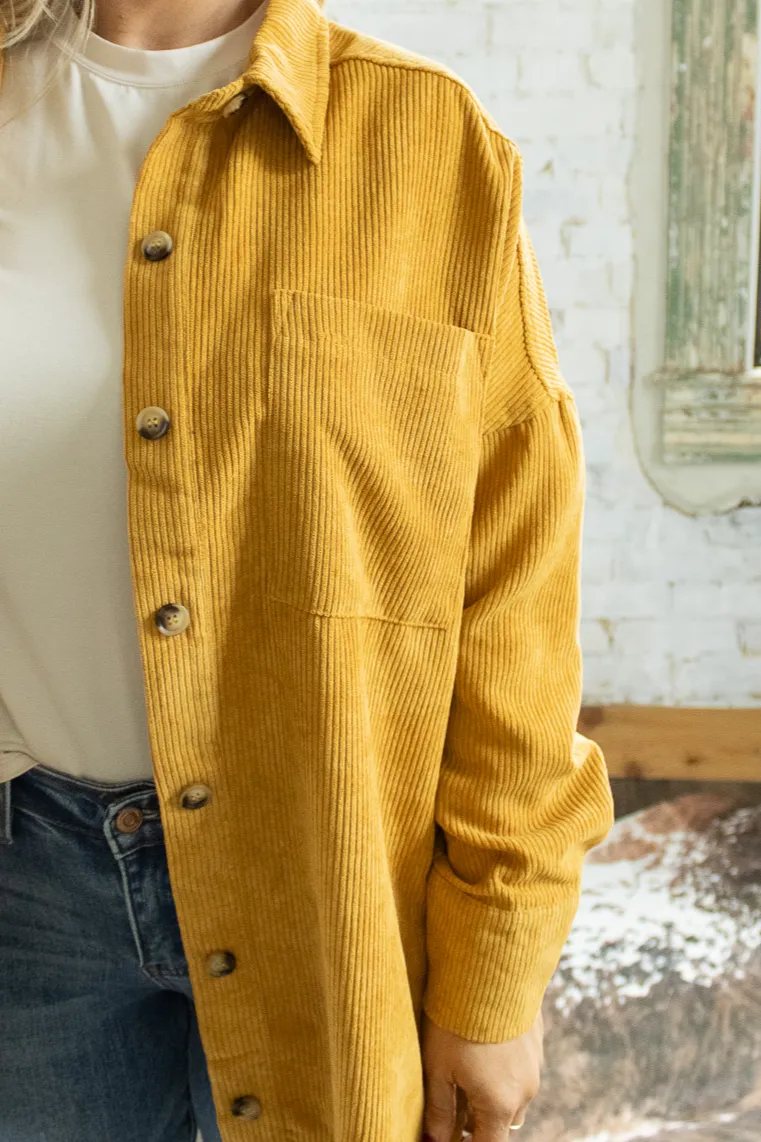 Selah Corduroy Shacket