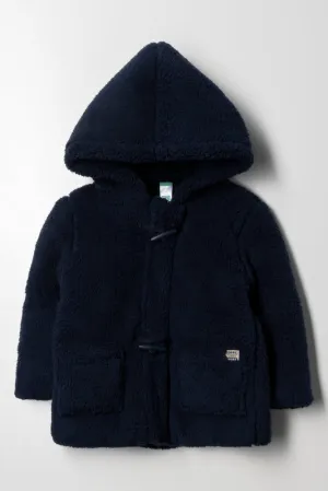 Sherpa Fleece Jacket Navy