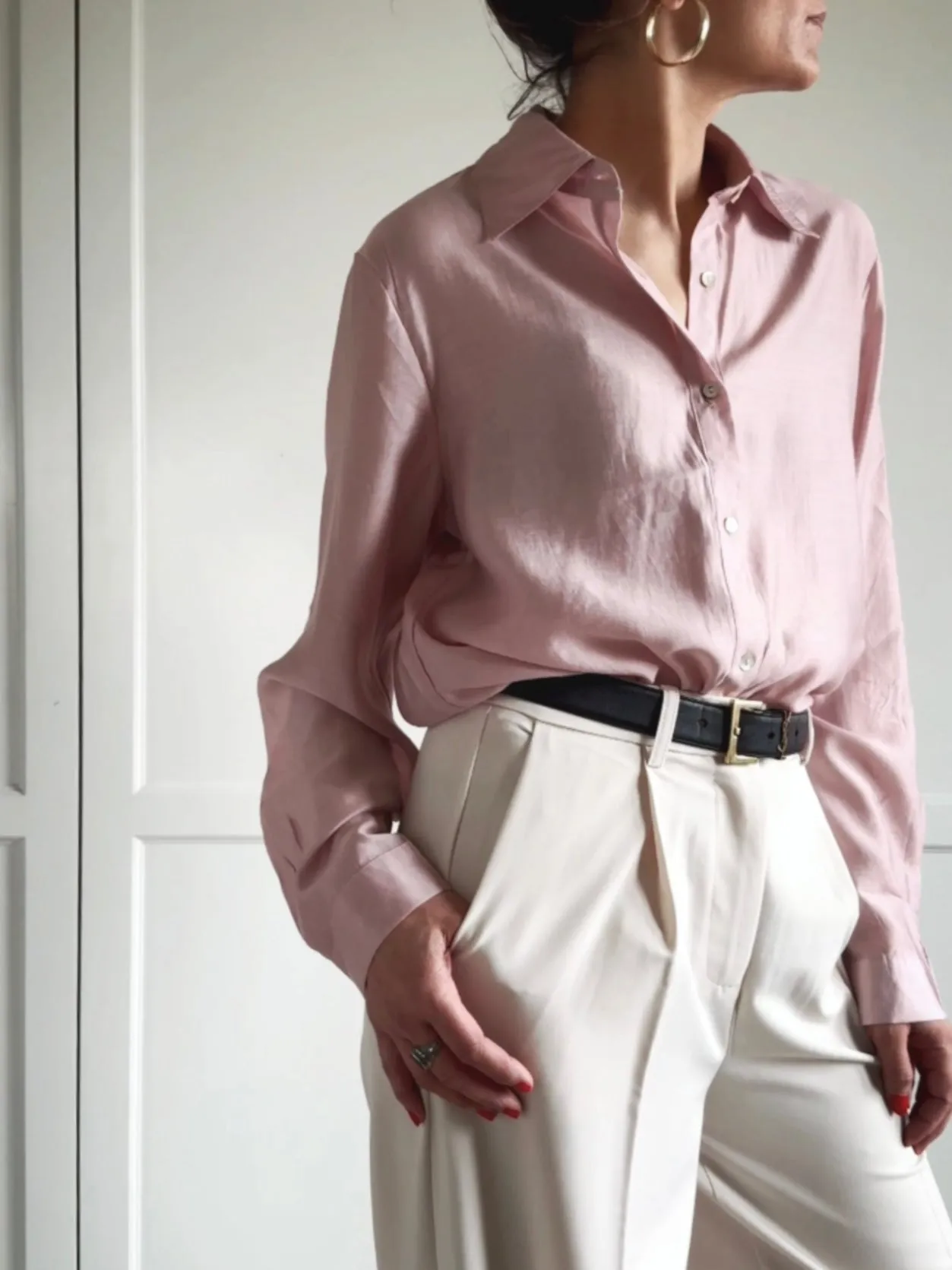 SHIRT CLASSIC - PALE ROSE