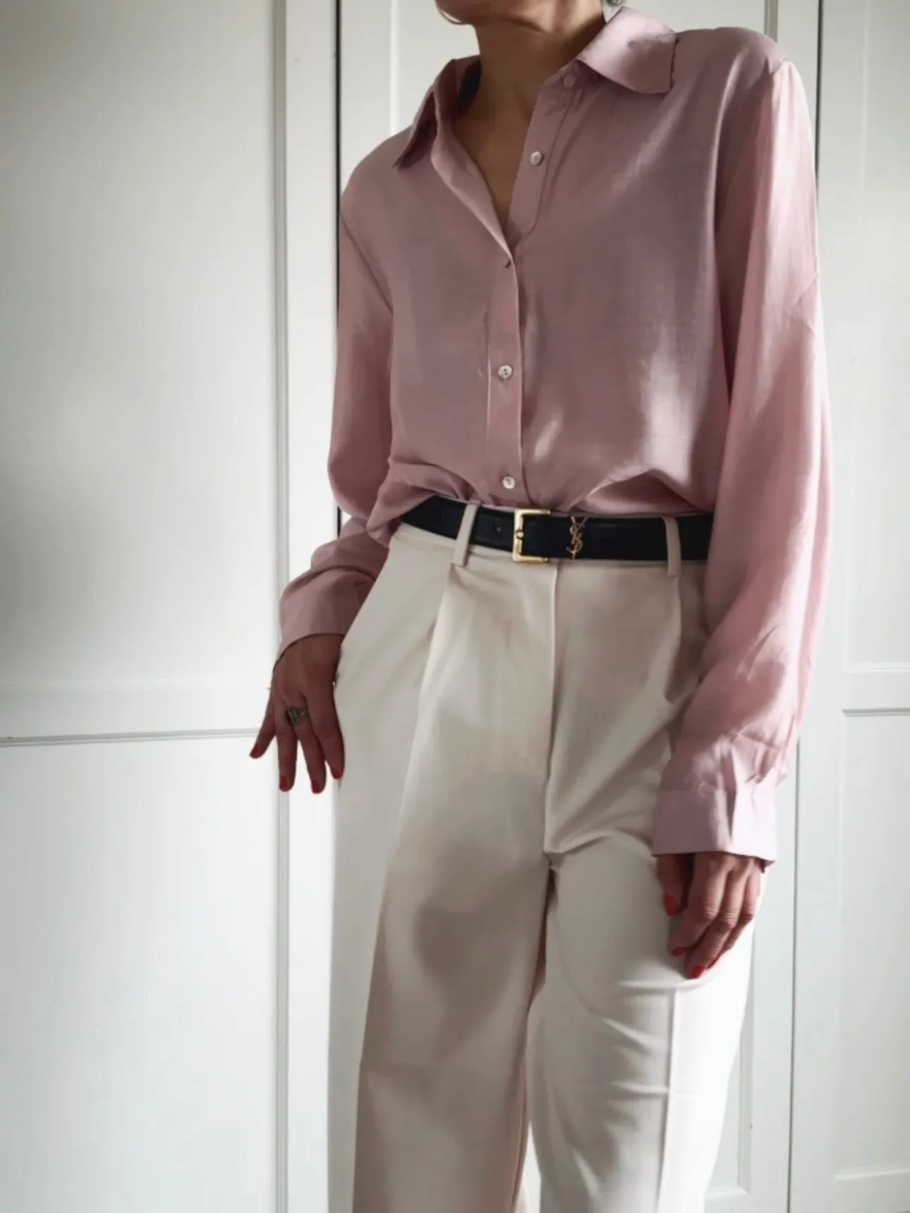 SHIRT CLASSIC - PALE ROSE