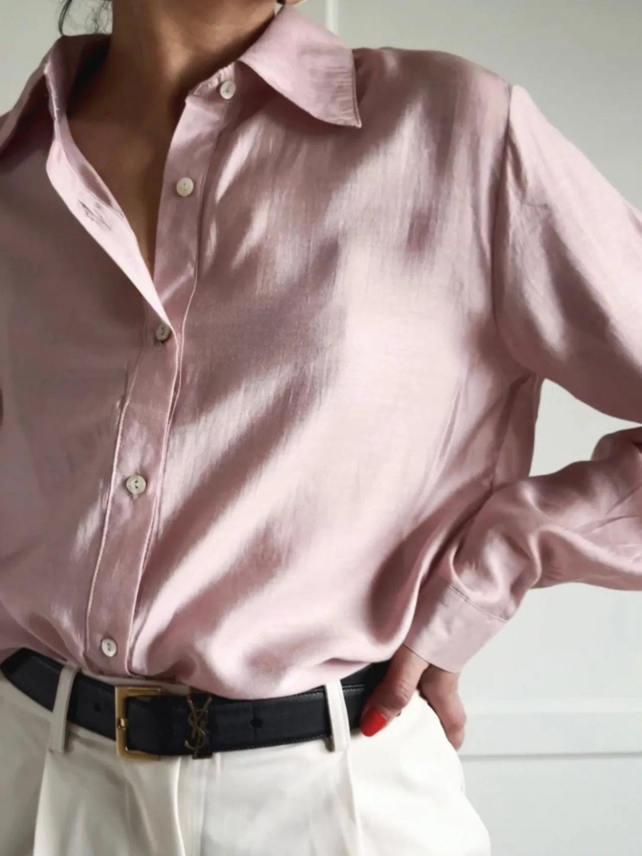 SHIRT CLASSIC - PALE ROSE