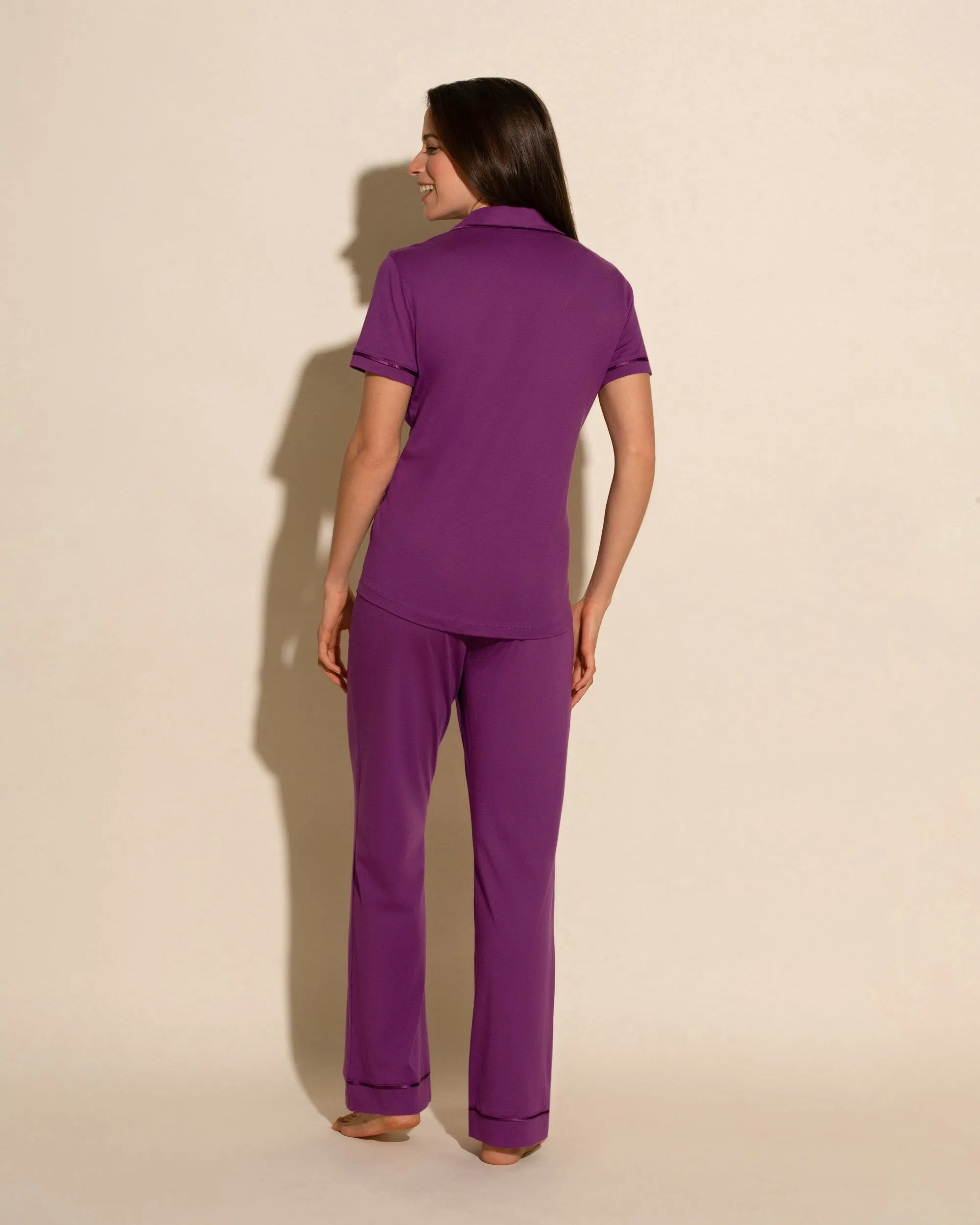Short Sleeve Top & Pant Pajama Set