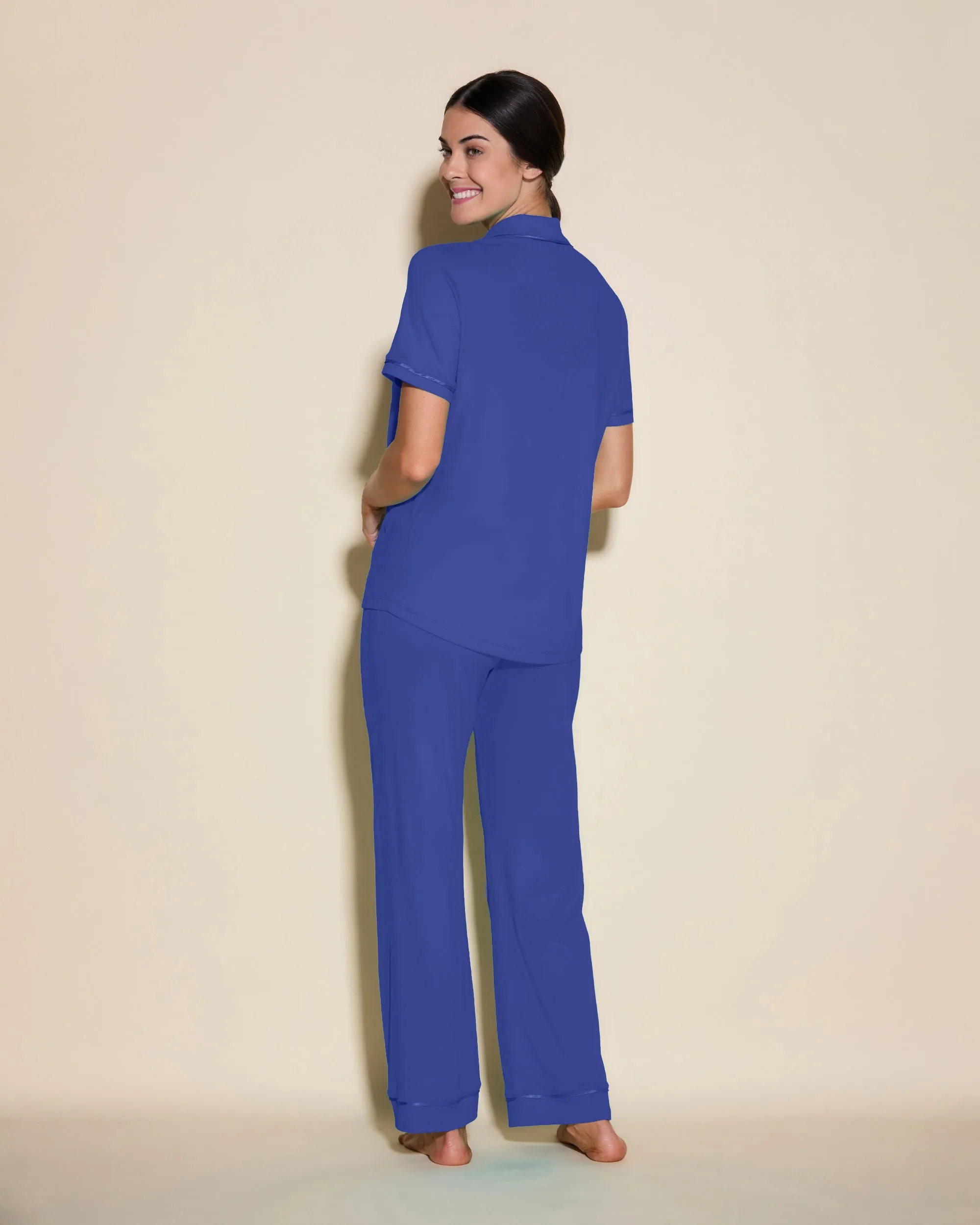 Short Sleeve Top & Pant Pajama Set
