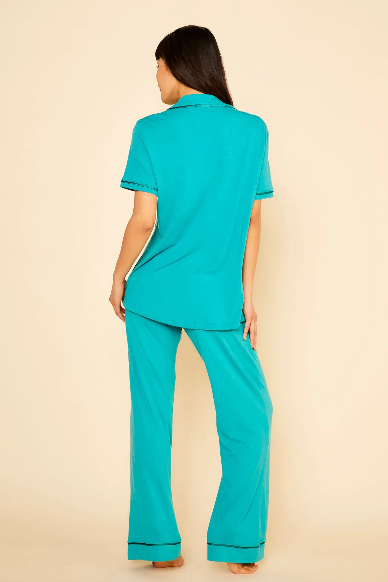 Short Sleeve Top & Pant Pajama Set