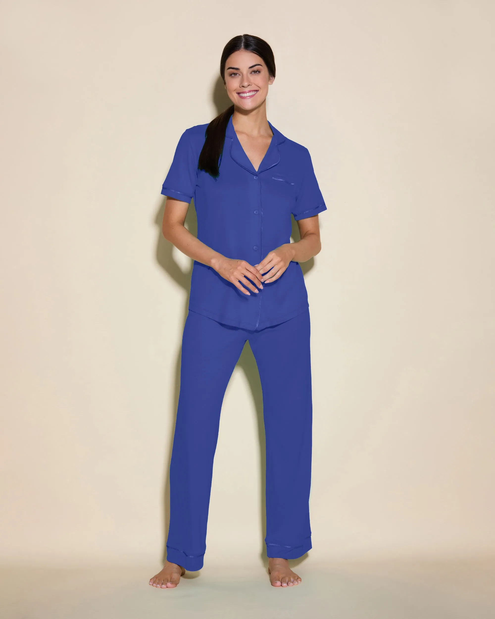 Short Sleeve Top & Pant Pajama Set