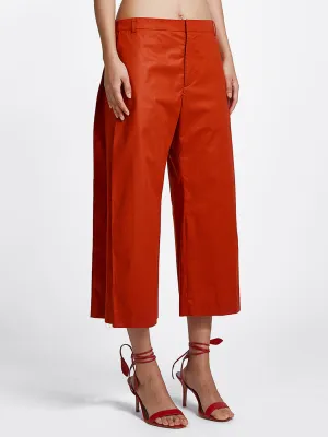 Side Pleat Pants Chintz