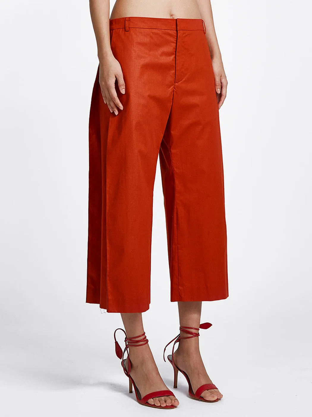 Side Pleat Pants Chintz