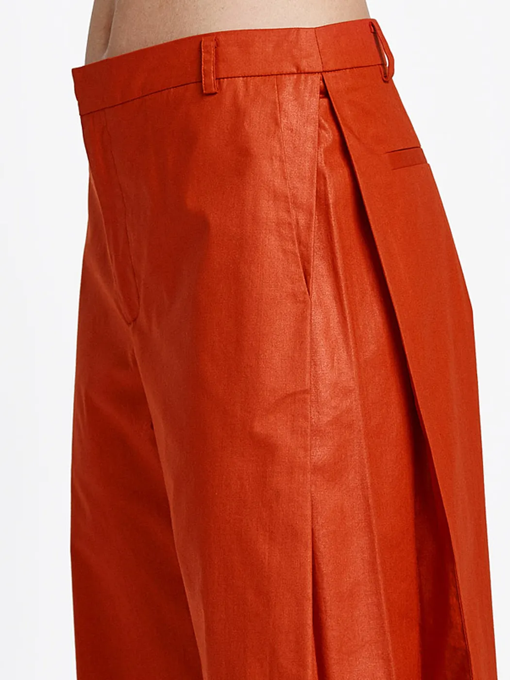 Side Pleat Pants Chintz