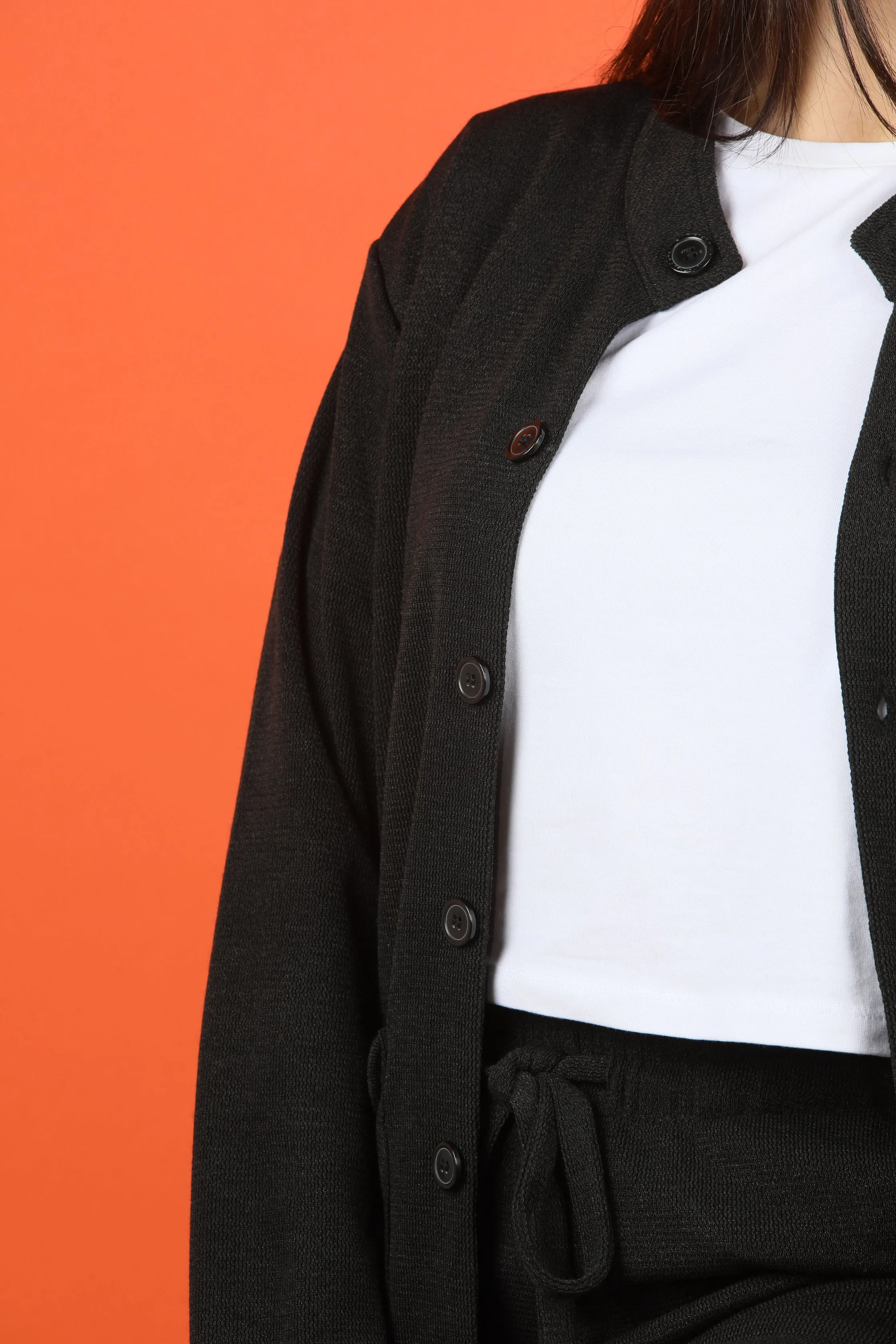 Sienna Cardigan and Pants Set - Black