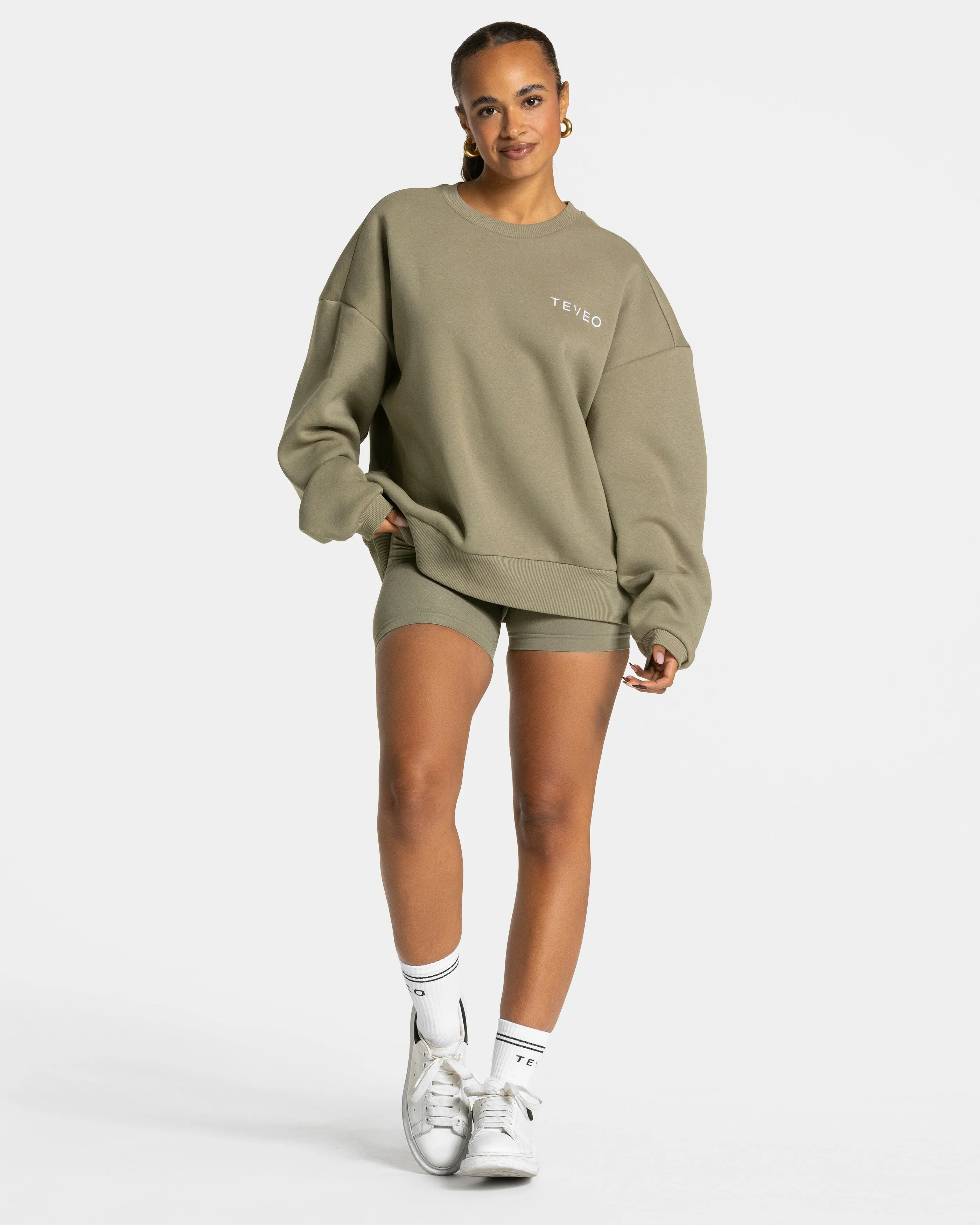 Signature Oversized Sweater "Khaki"