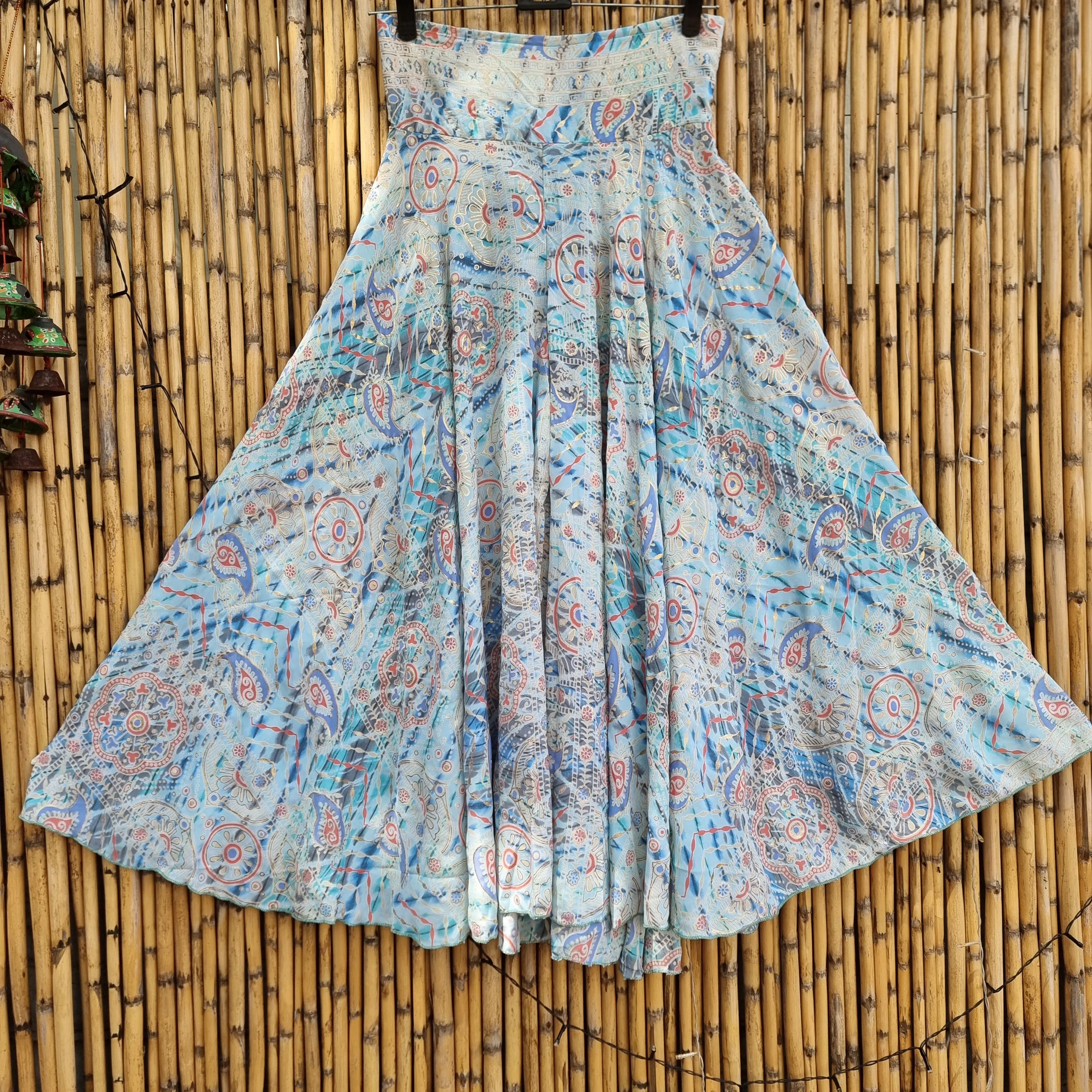 Silk Forest Silk Umbrella Pants